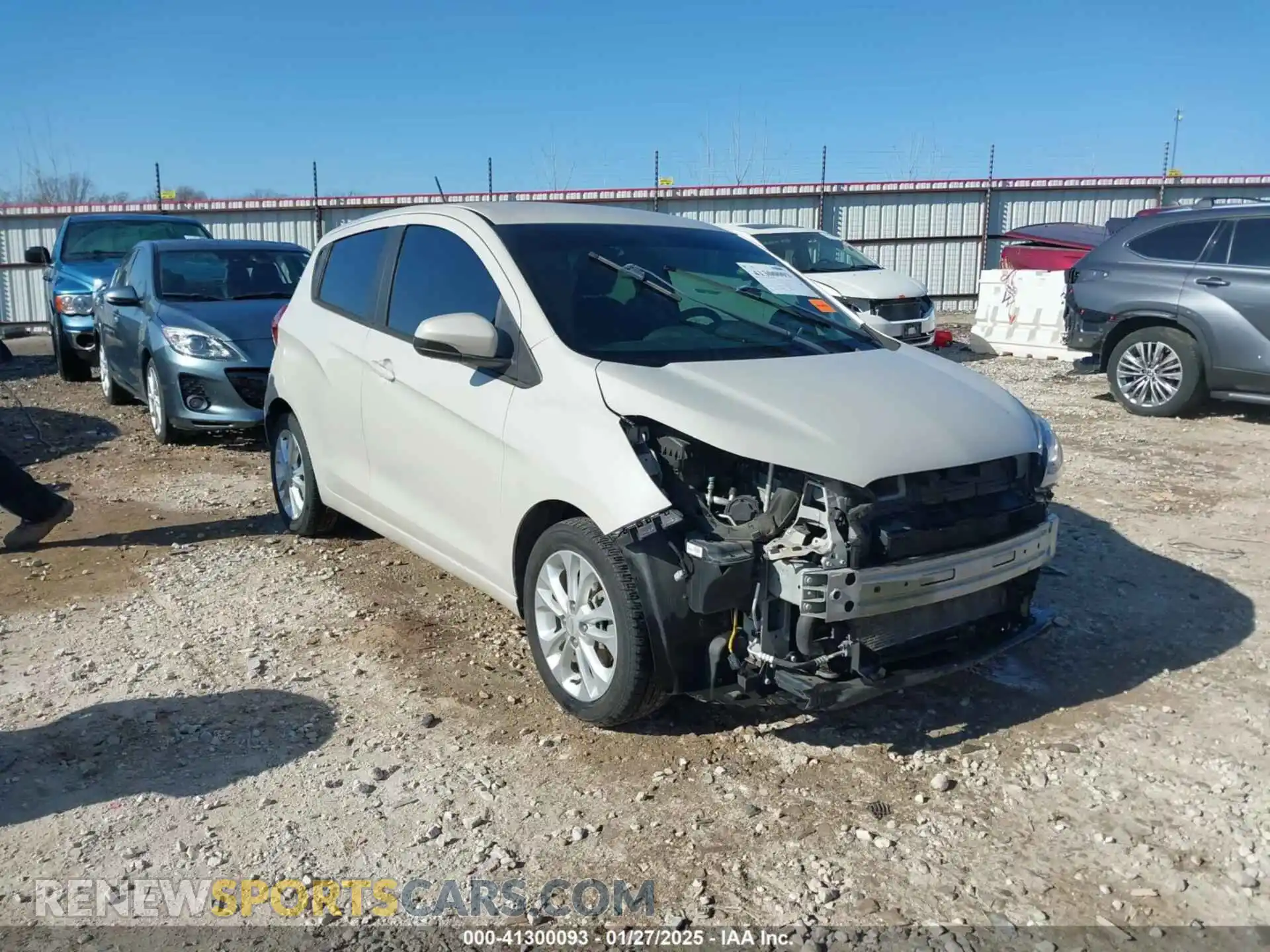 1 Photograph of a damaged car KL8CD6SA7KC707276 CHEVROLET SPARK 2019