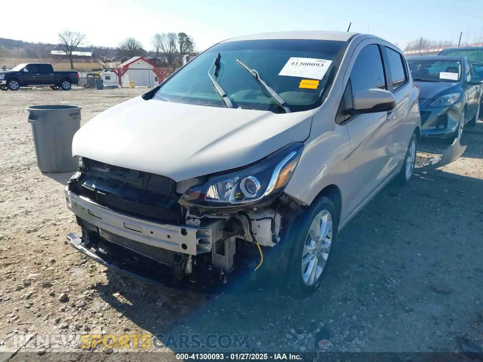 2 Photograph of a damaged car KL8CD6SA7KC707276 CHEVROLET SPARK 2019