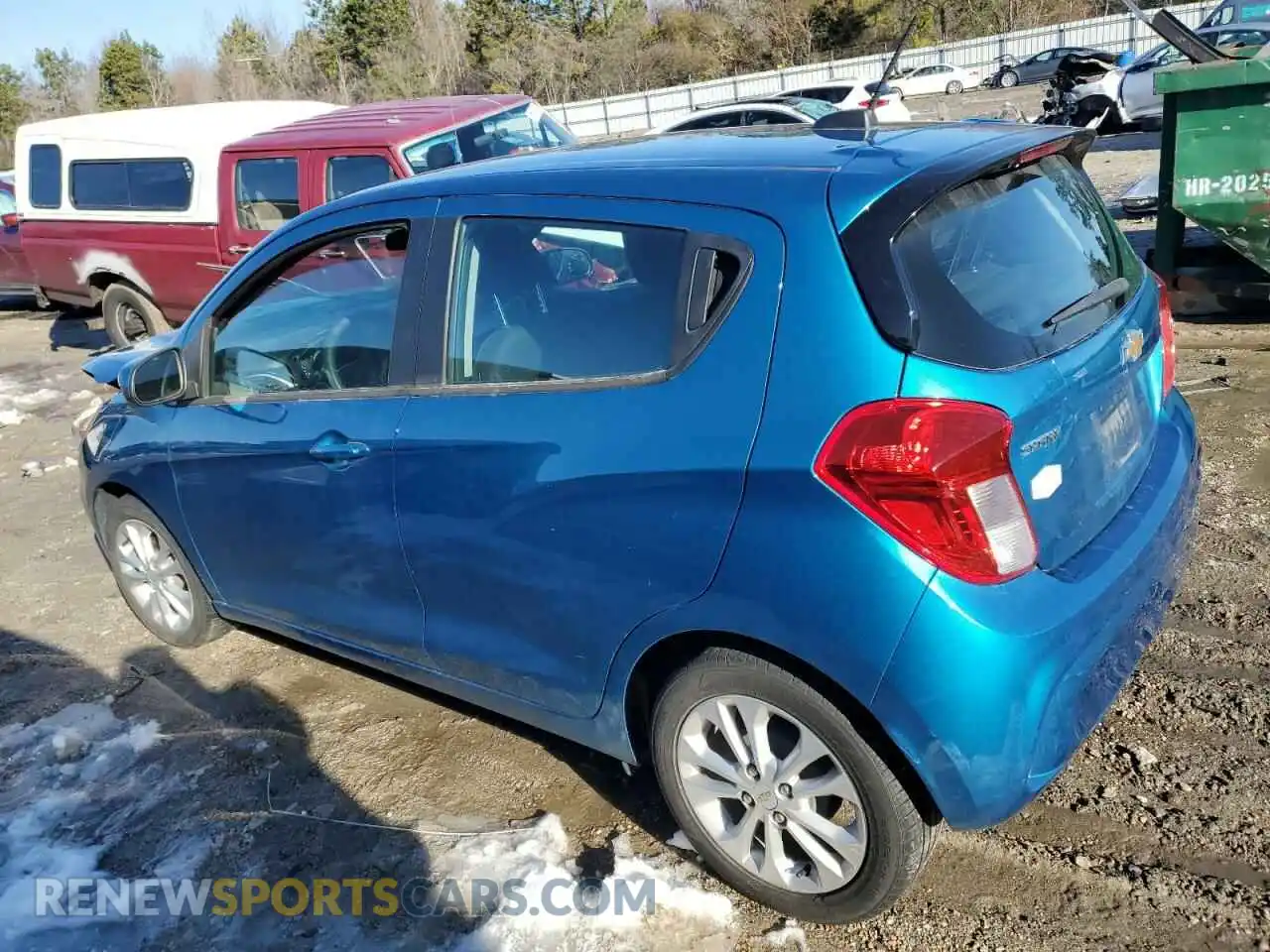 2 Photograph of a damaged car KL8CD6SA7KC778137 CHEVROLET SPARK 2019