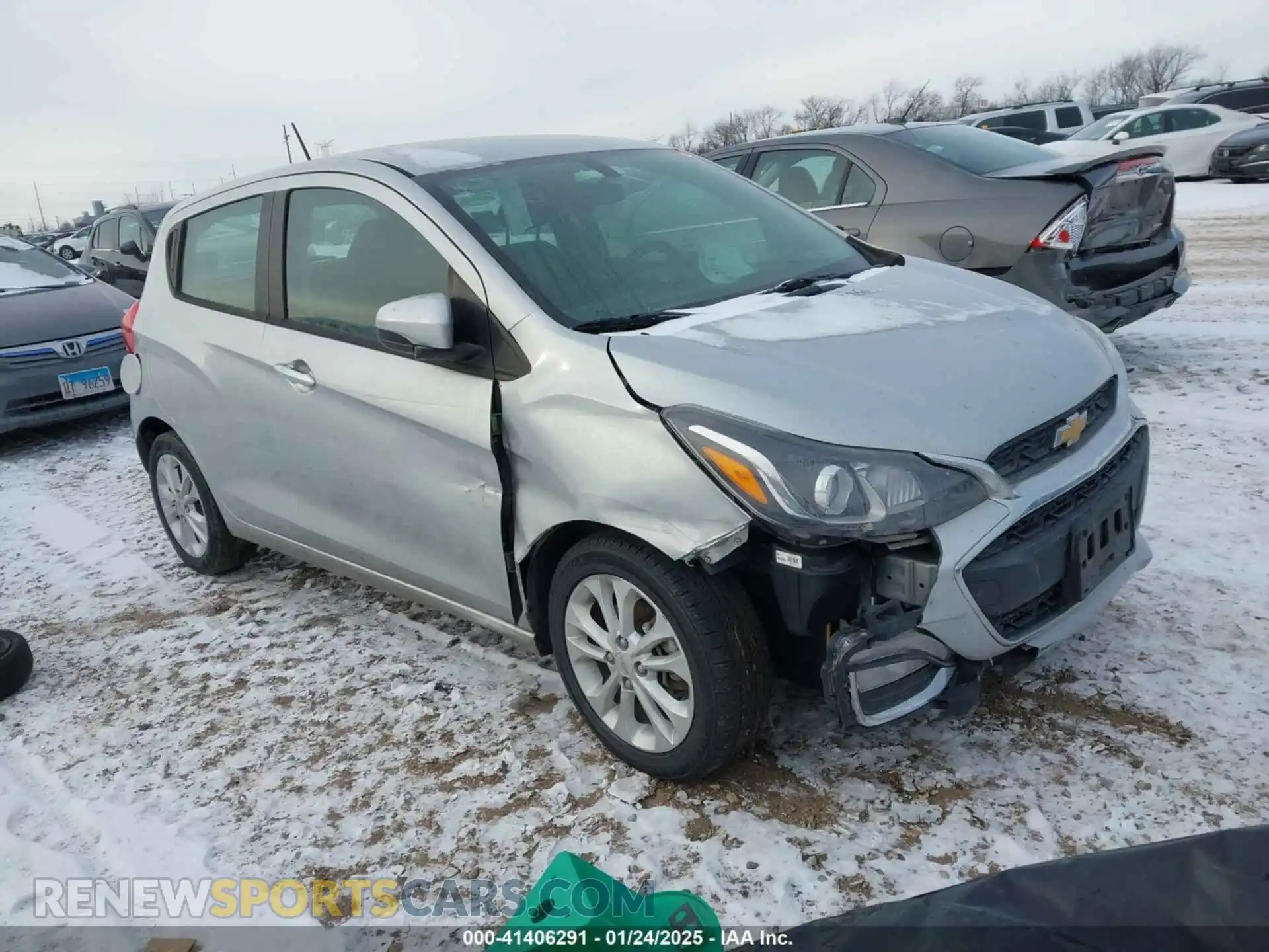 1 Photograph of a damaged car KL8CD6SAXKC729711 CHEVROLET SPARK 2019