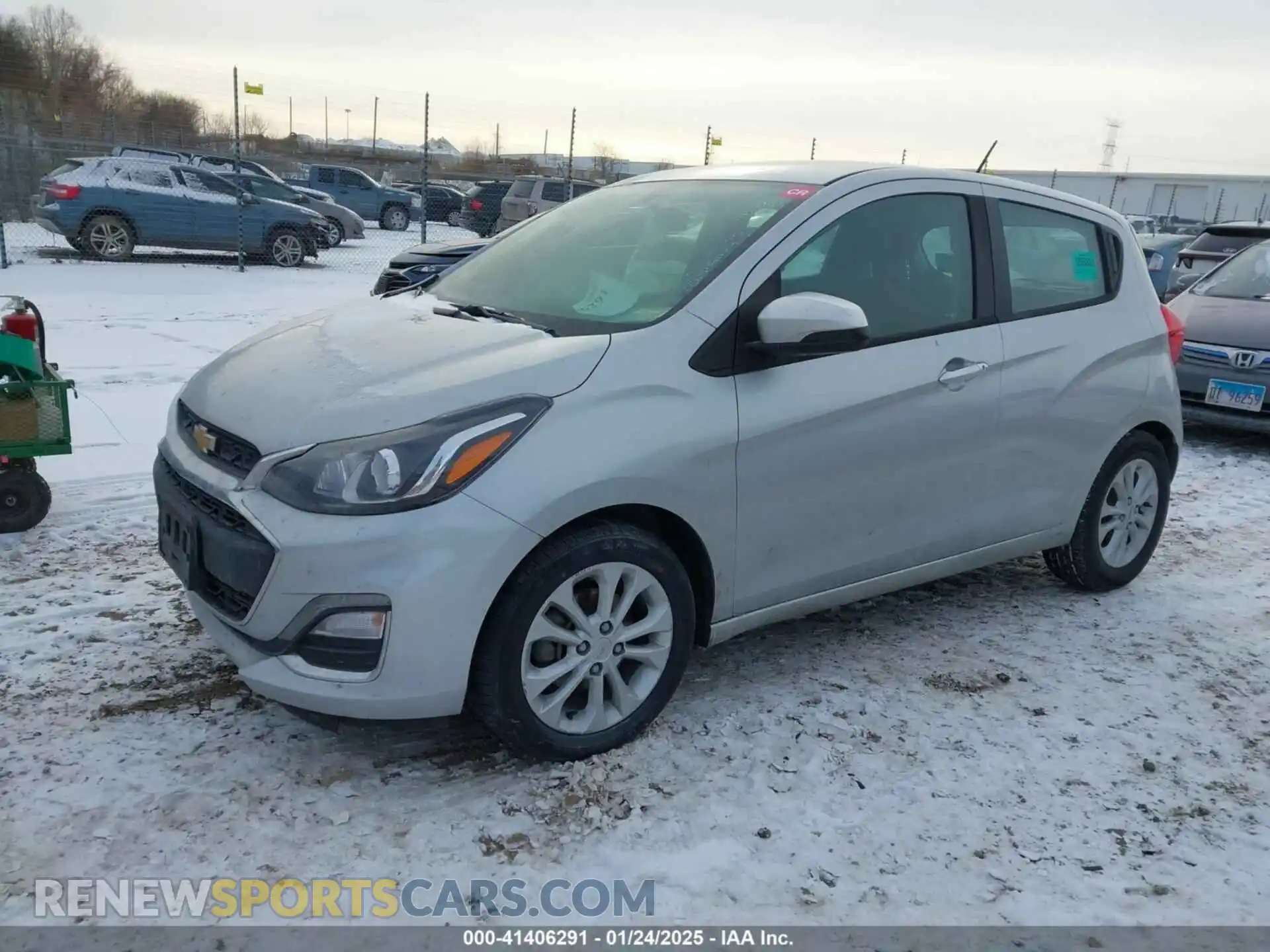 2 Photograph of a damaged car KL8CD6SAXKC729711 CHEVROLET SPARK 2019