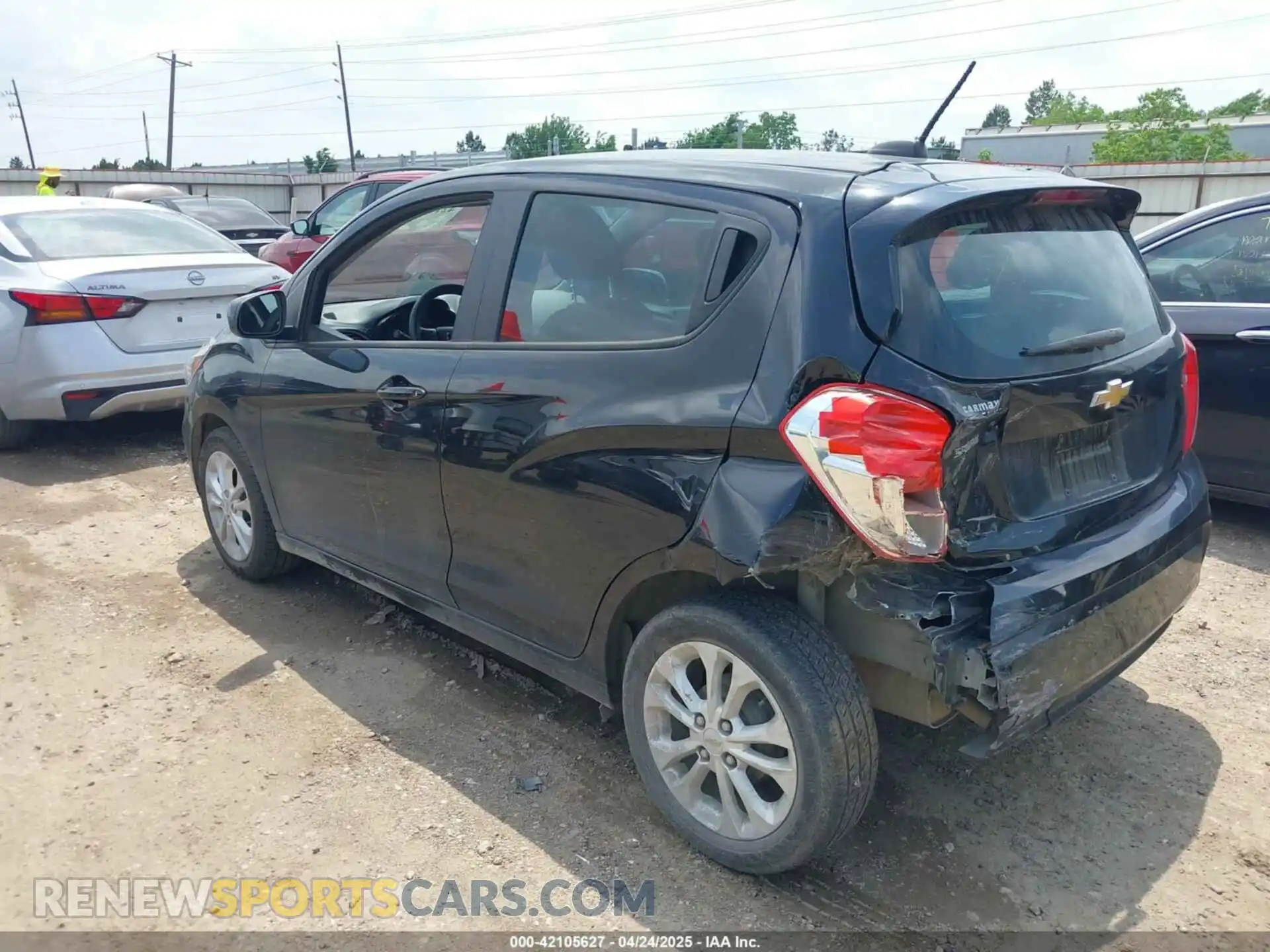 3 Photograph of a damaged car KL8CD6SAXKC822549 CHEVROLET SPARK 2019