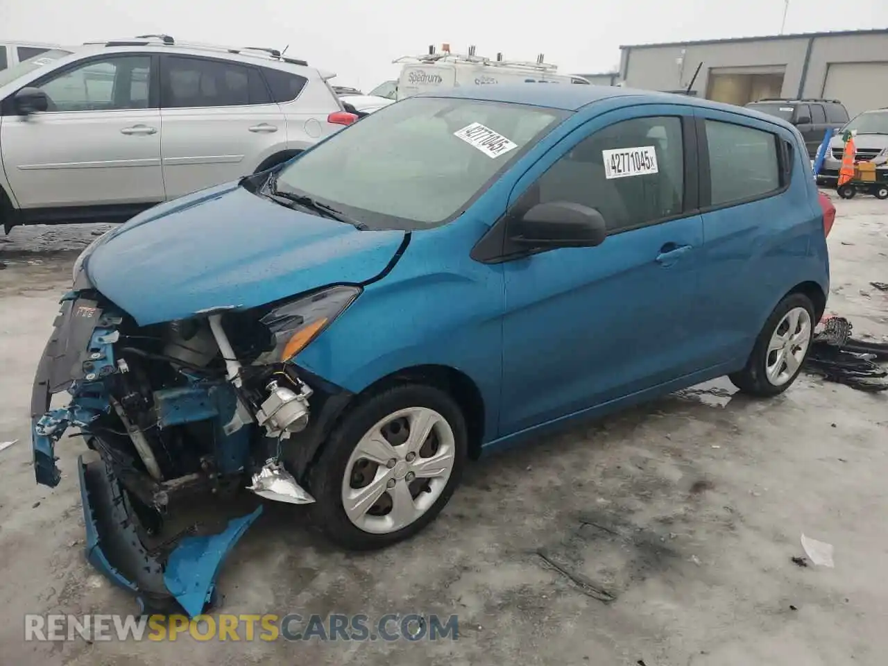 1 Photograph of a damaged car KL8CB6SA0LC402015 CHEVROLET SPARK 2020