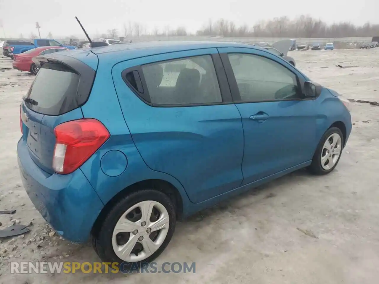 3 Photograph of a damaged car KL8CB6SA0LC402015 CHEVROLET SPARK 2020