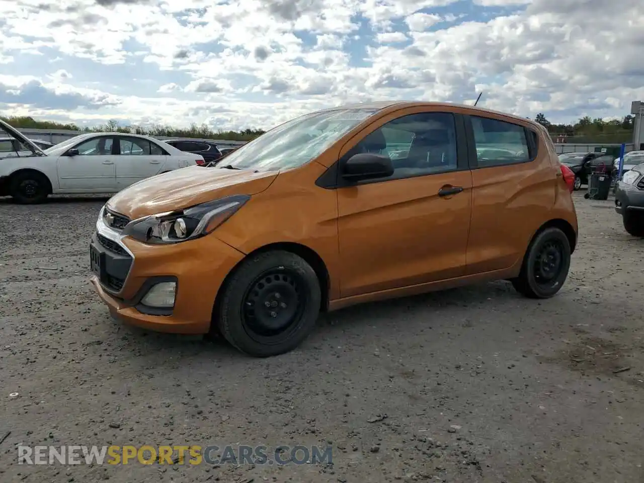 1 Photograph of a damaged car KL8CB6SA0LC473165 CHEVROLET SPARK 2020