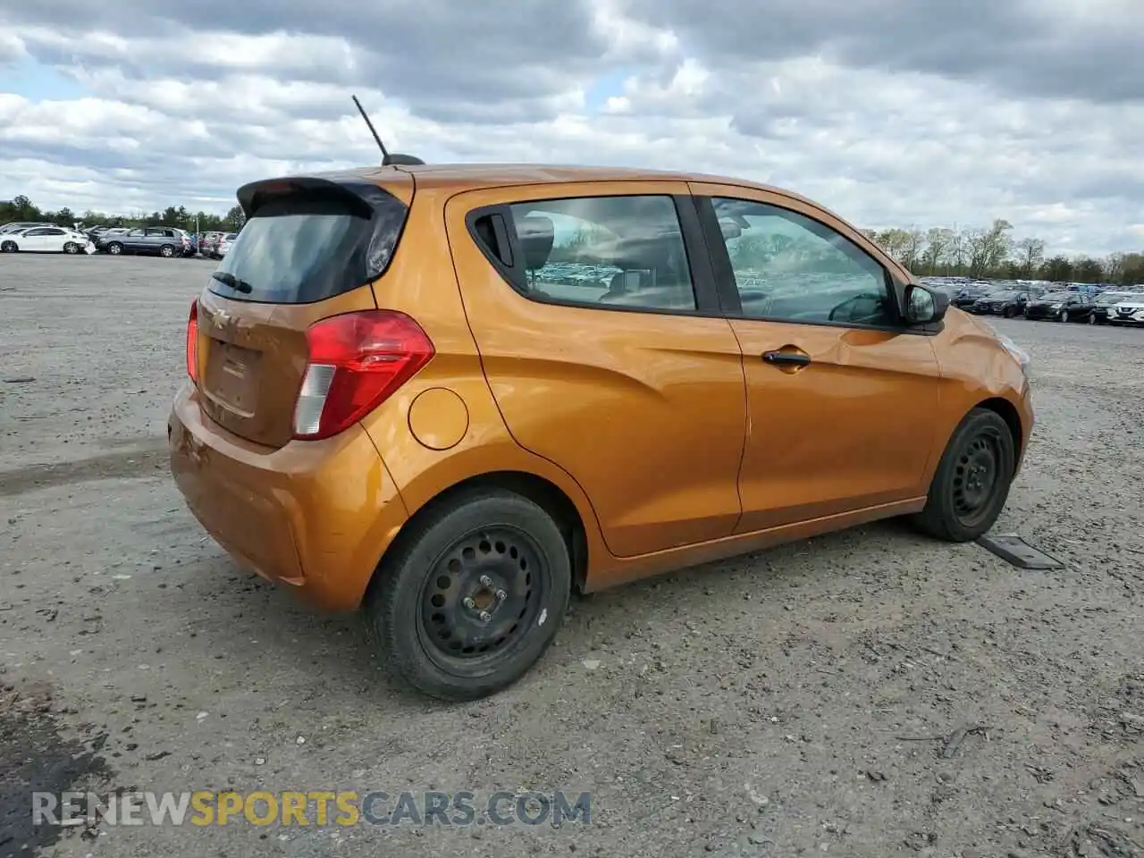 3 Photograph of a damaged car KL8CB6SA0LC473165 CHEVROLET SPARK 2020