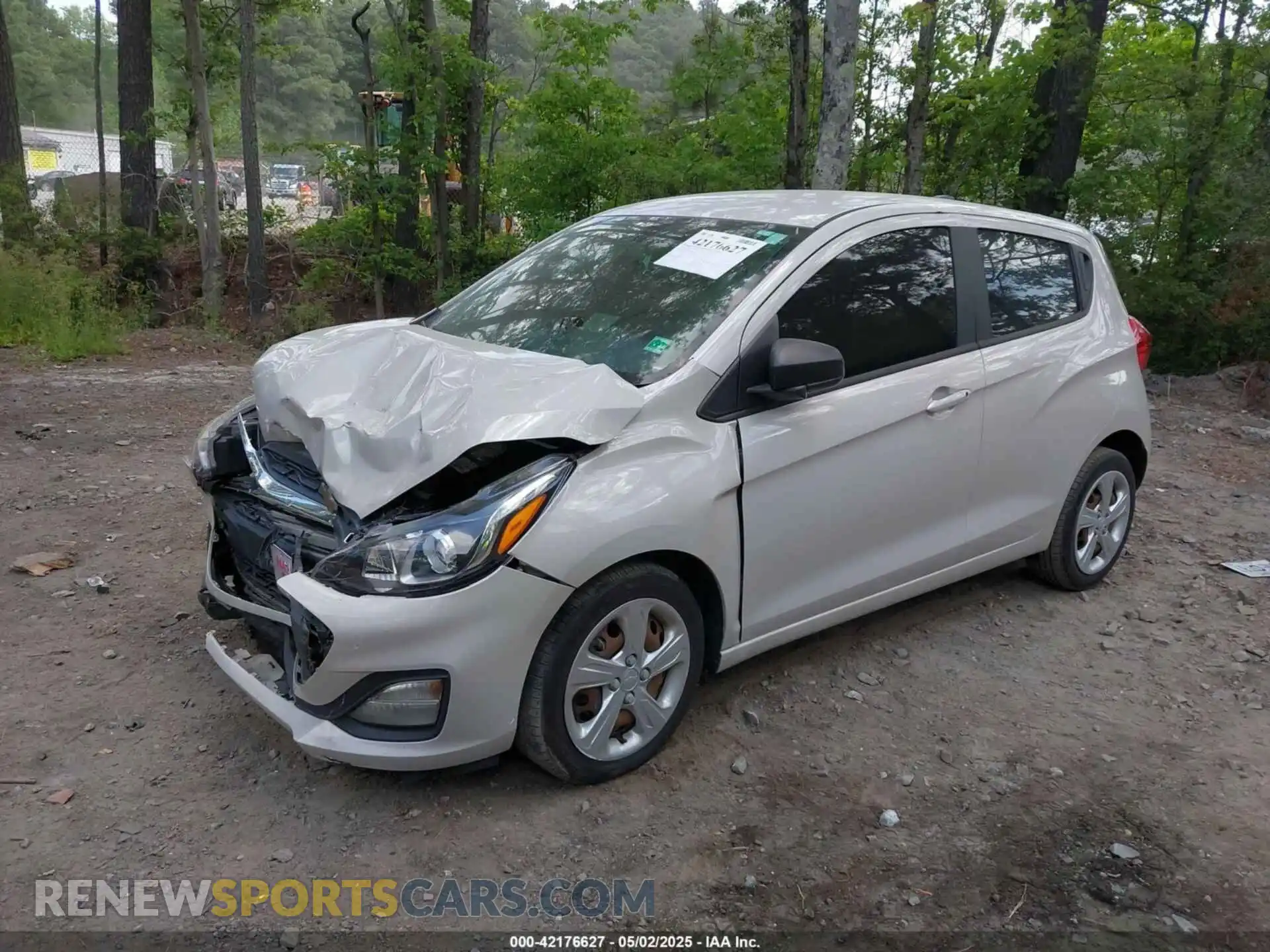 2 Photograph of a damaged car KL8CB6SA2LC408866 CHEVROLET SPARK 2020