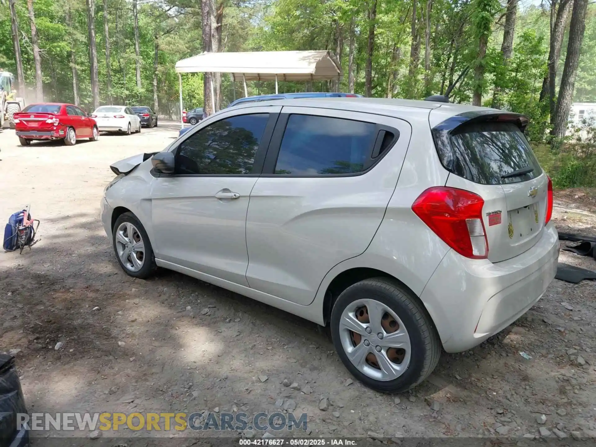 3 Photograph of a damaged car KL8CB6SA2LC408866 CHEVROLET SPARK 2020