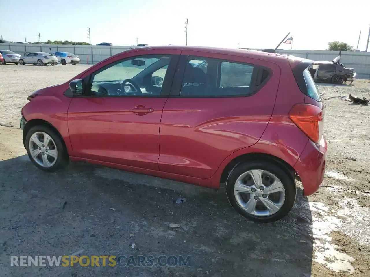 2 Photograph of a damaged car KL8CB6SA2LC444380 CHEVROLET SPARK 2020