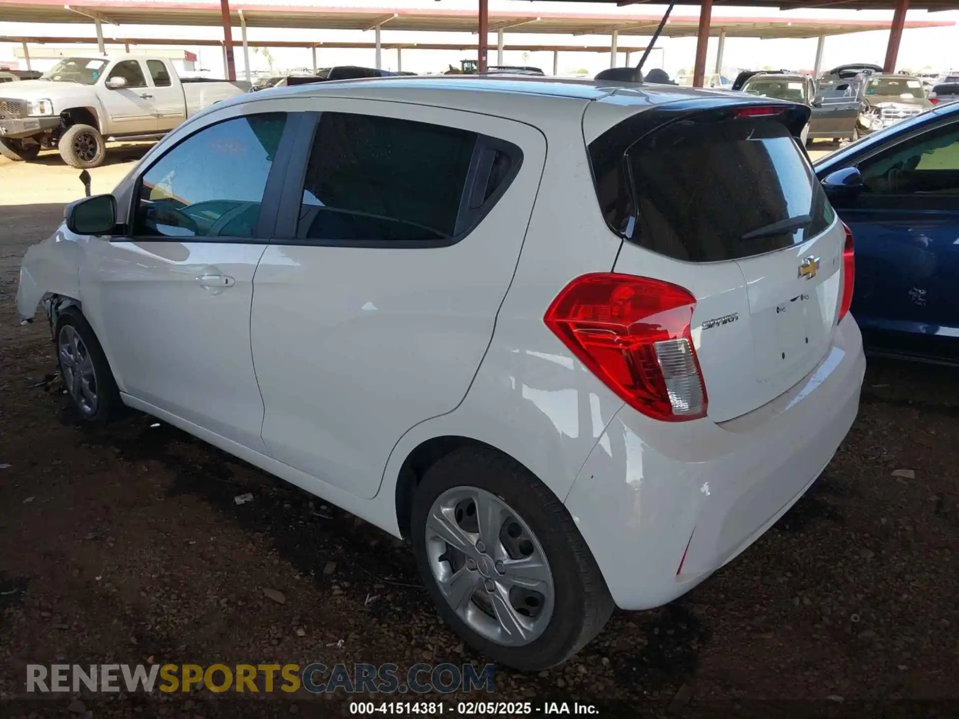 3 Photograph of a damaged car KL8CB6SA3LC446106 CHEVROLET SPARK 2020