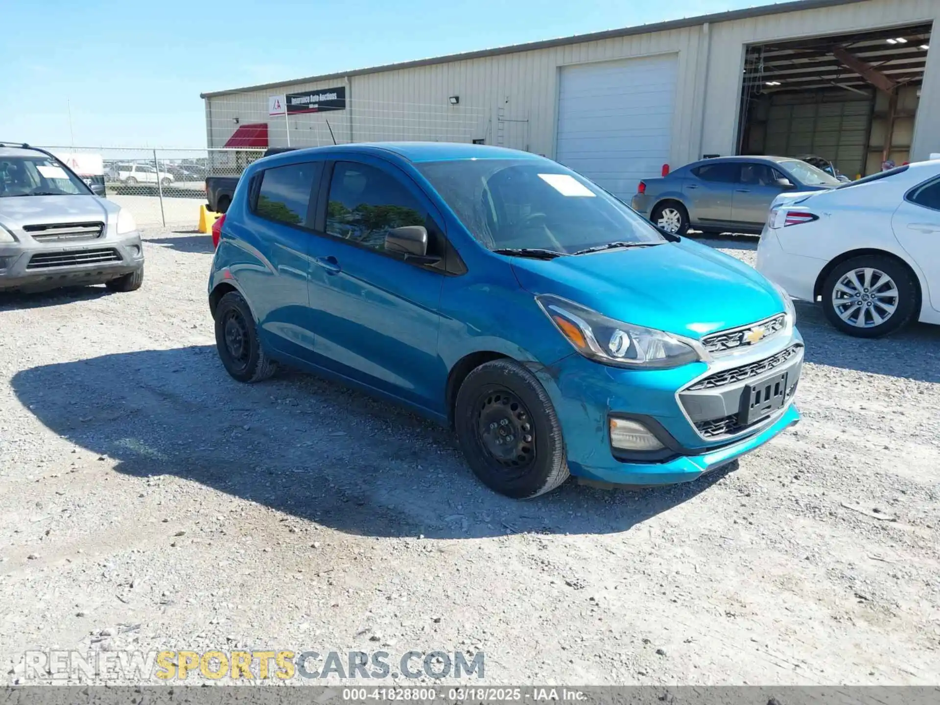1 Photograph of a damaged car KL8CB6SA4LC456918 CHEVROLET SPARK 2020