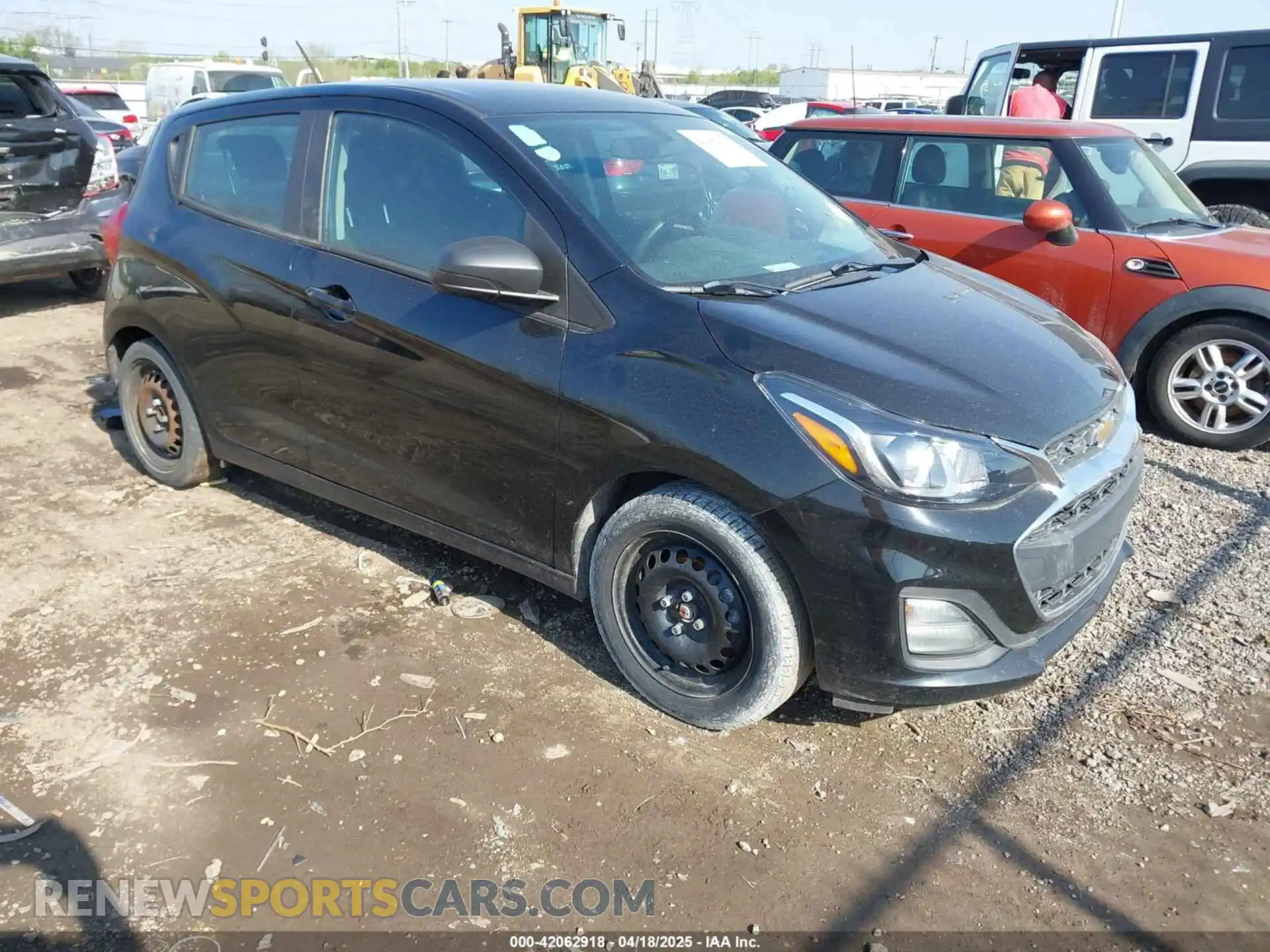 1 Photograph of a damaged car KL8CB6SA5LC420865 CHEVROLET SPARK 2020
