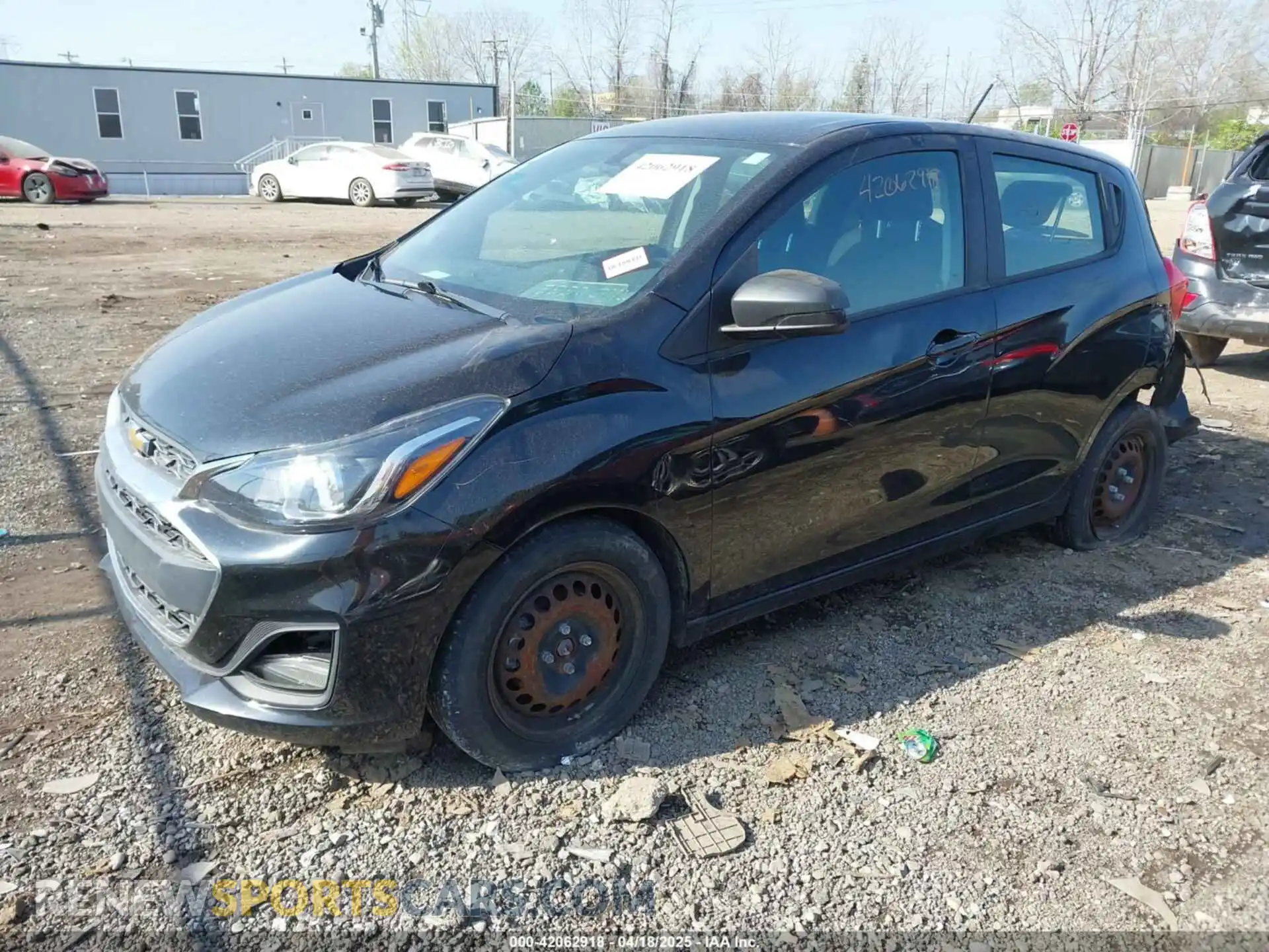 2 Photograph of a damaged car KL8CB6SA5LC420865 CHEVROLET SPARK 2020