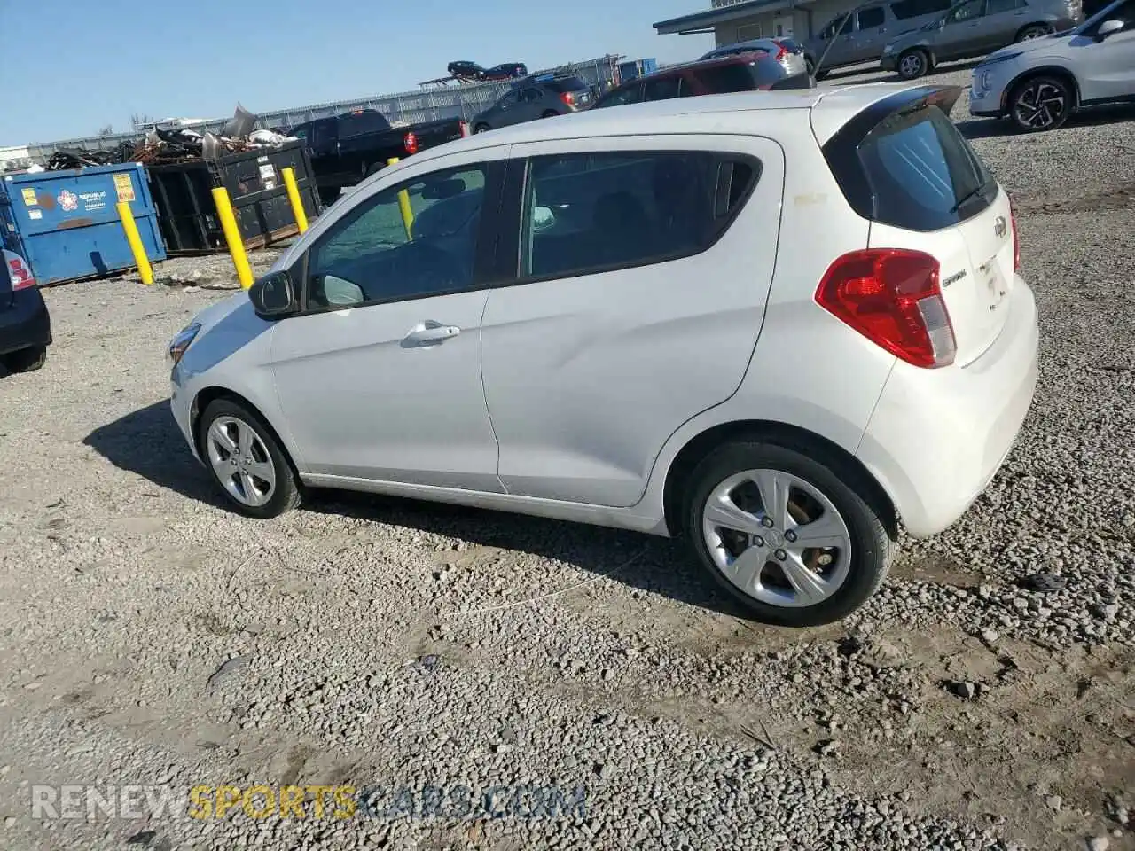 2 Photograph of a damaged car KL8CB6SA5LC464980 CHEVROLET SPARK 2020