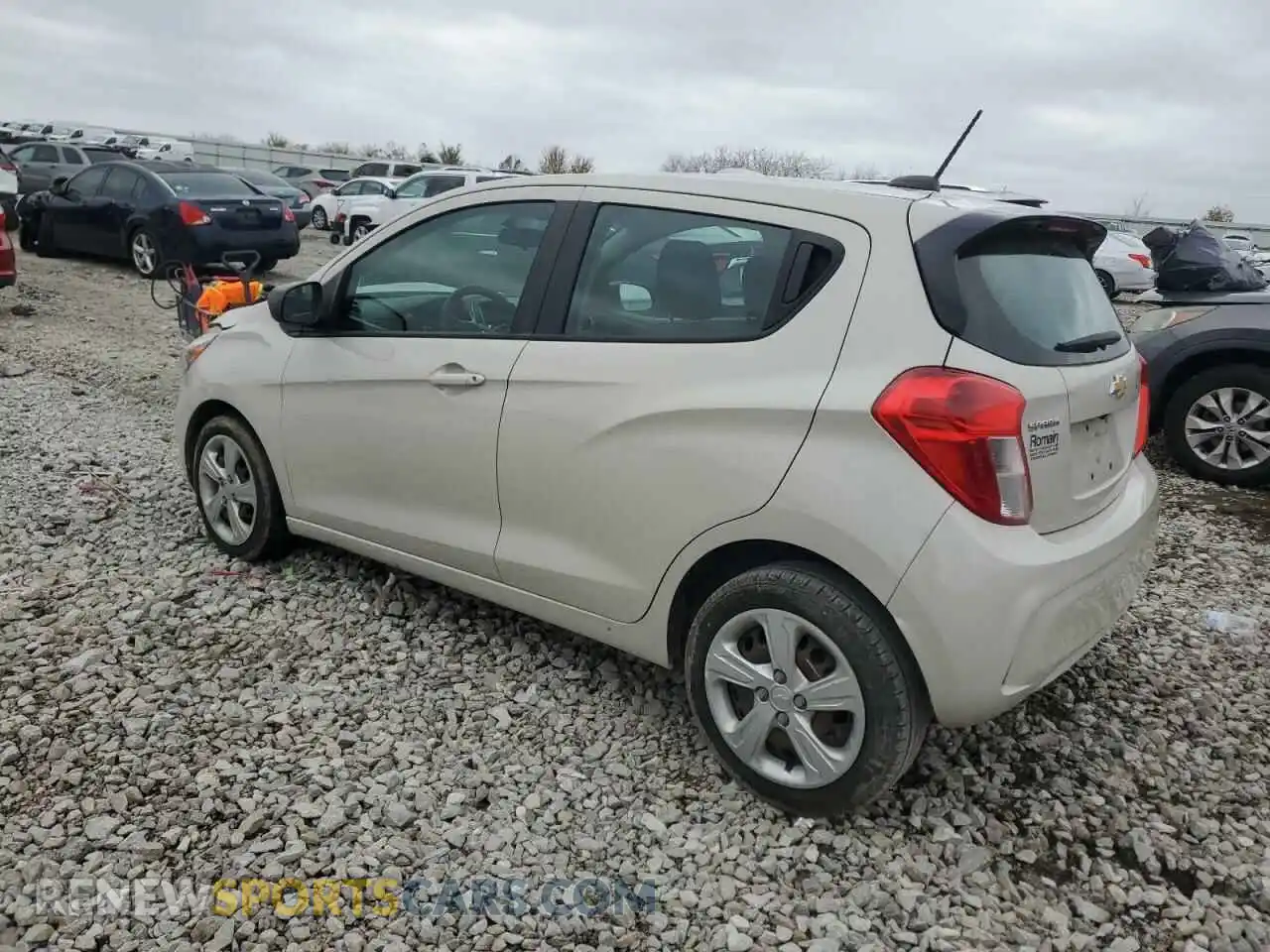 2 Photograph of a damaged car KL8CB6SA6LC405078 CHEVROLET SPARK 2020