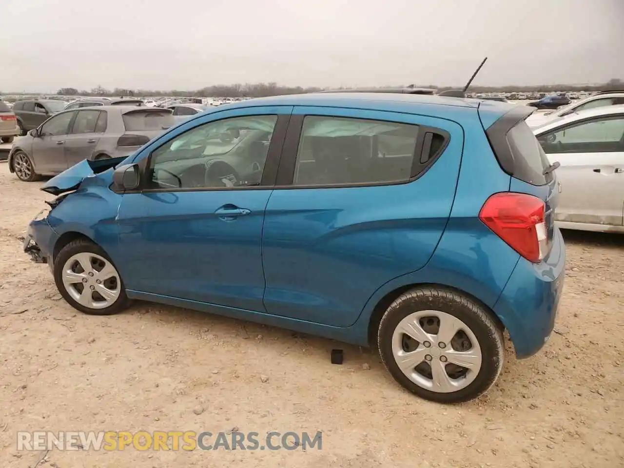 2 Photograph of a damaged car KL8CB6SA6LC452014 CHEVROLET SPARK 2020