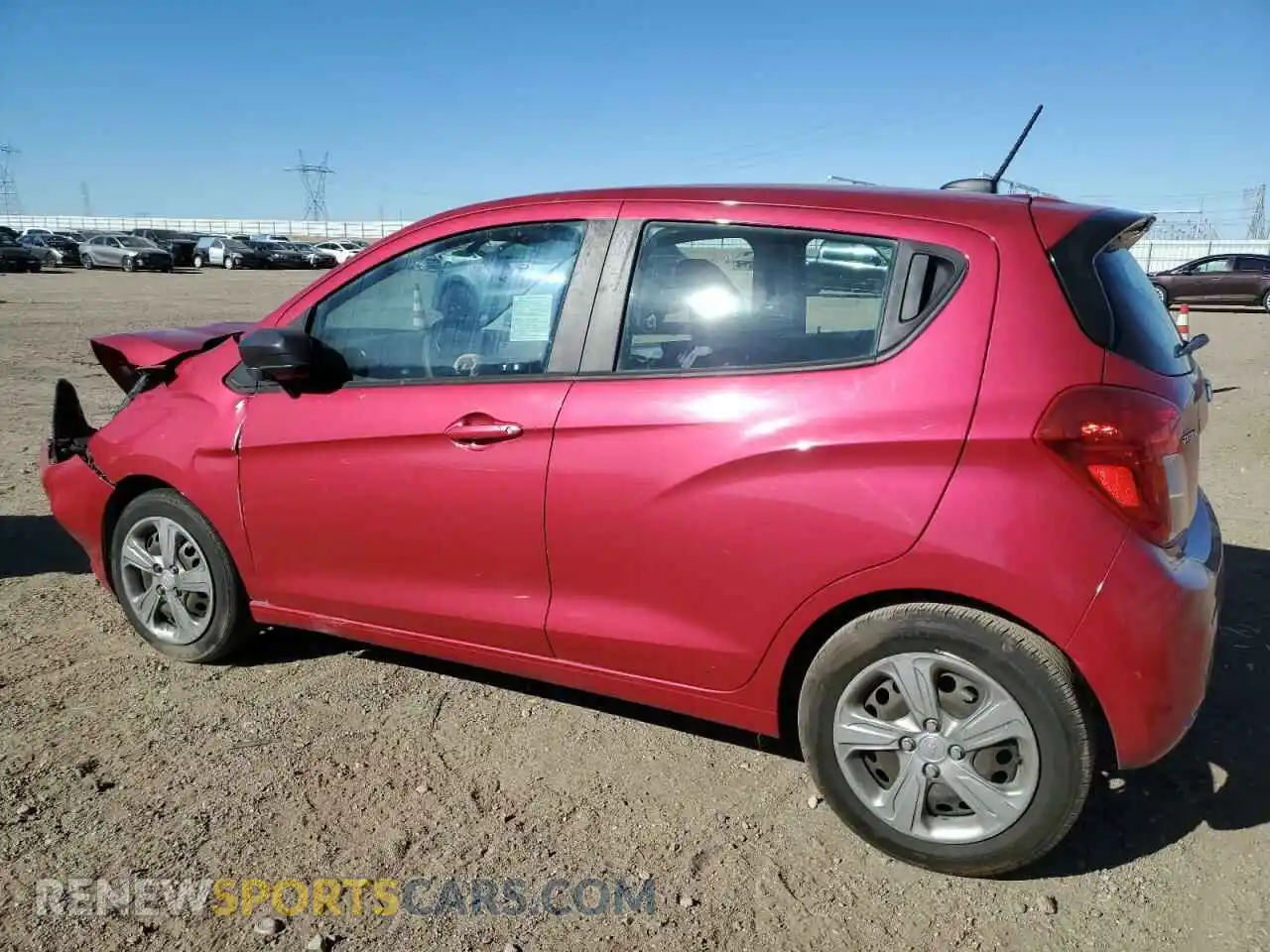 2 Photograph of a damaged car KL8CB6SA7LC463538 CHEVROLET SPARK 2020
