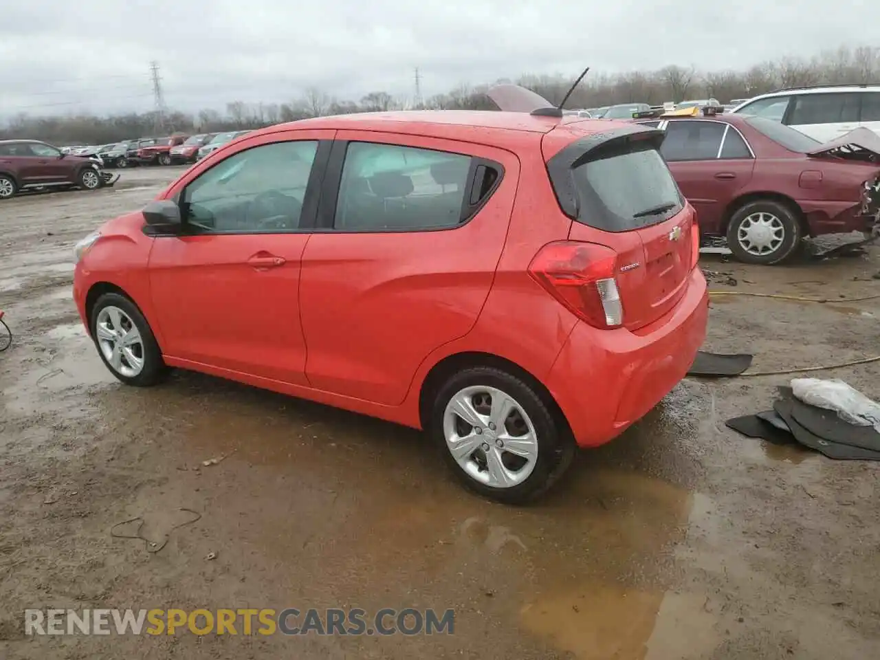 2 Photograph of a damaged car KL8CB6SA8LC400058 CHEVROLET SPARK 2020