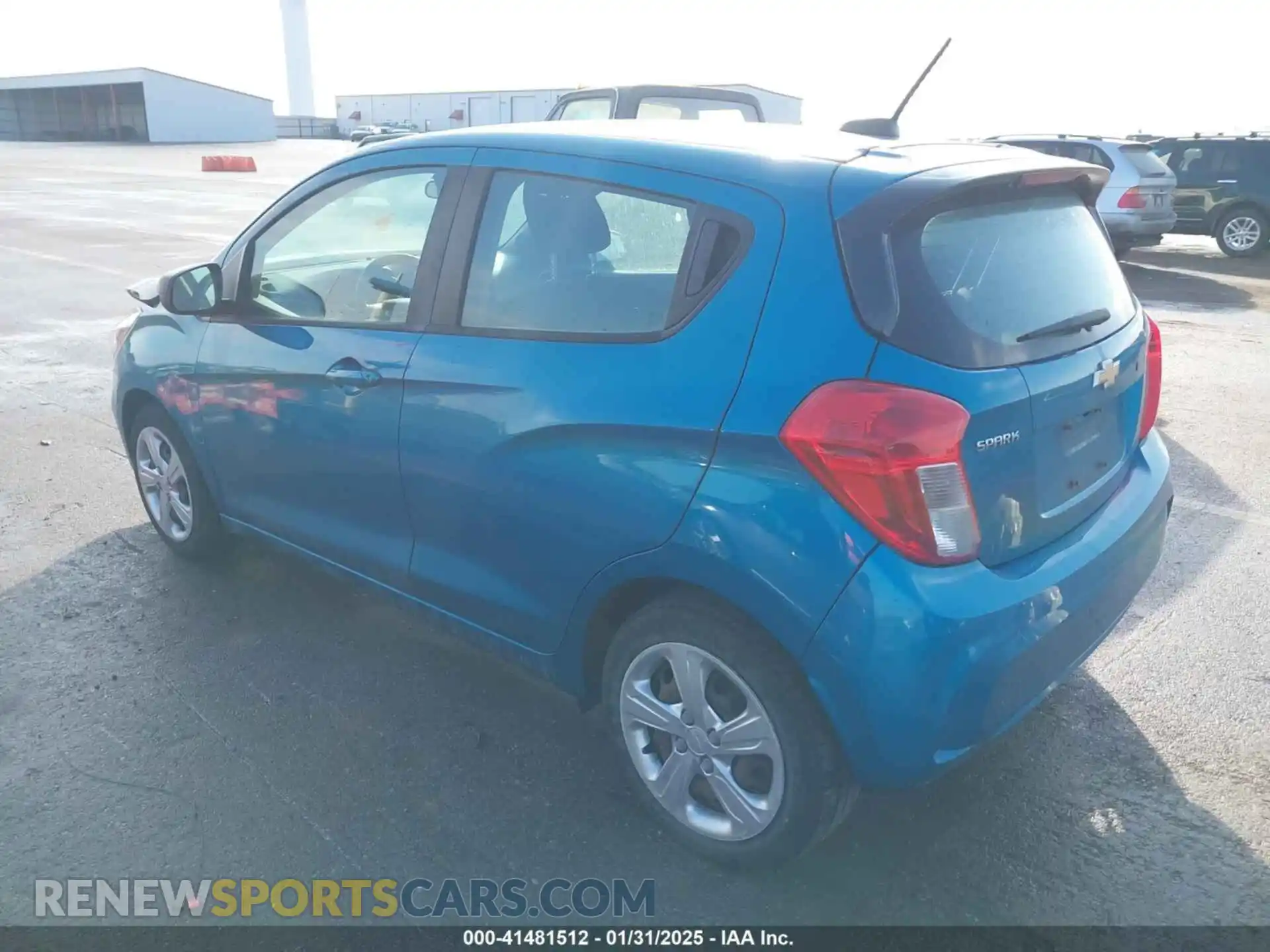 3 Photograph of a damaged car KL8CB6SA8LC404336 CHEVROLET SPARK 2020