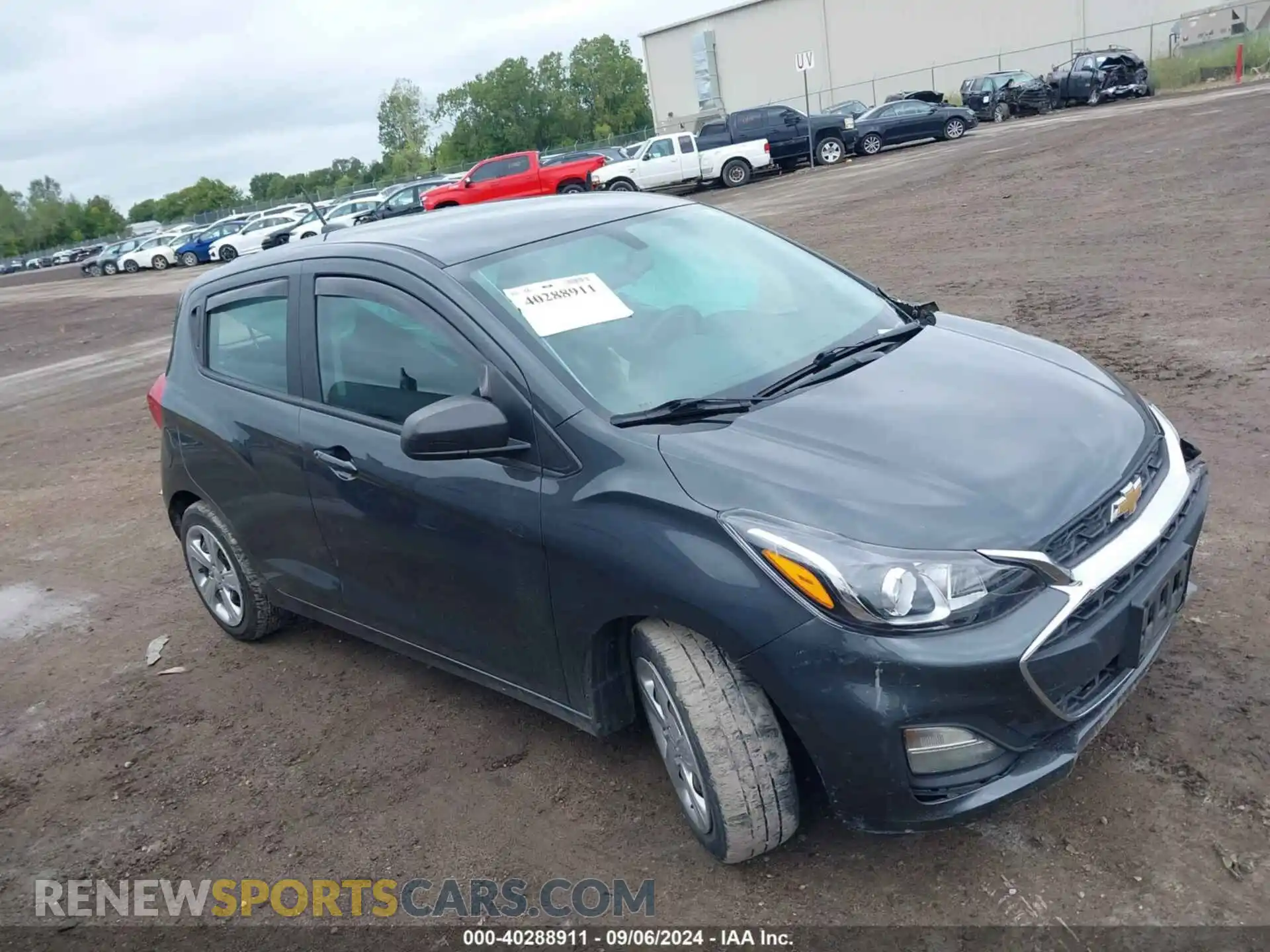 1 Photograph of a damaged car KL8CB6SA8LC414512 CHEVROLET SPARK 2020