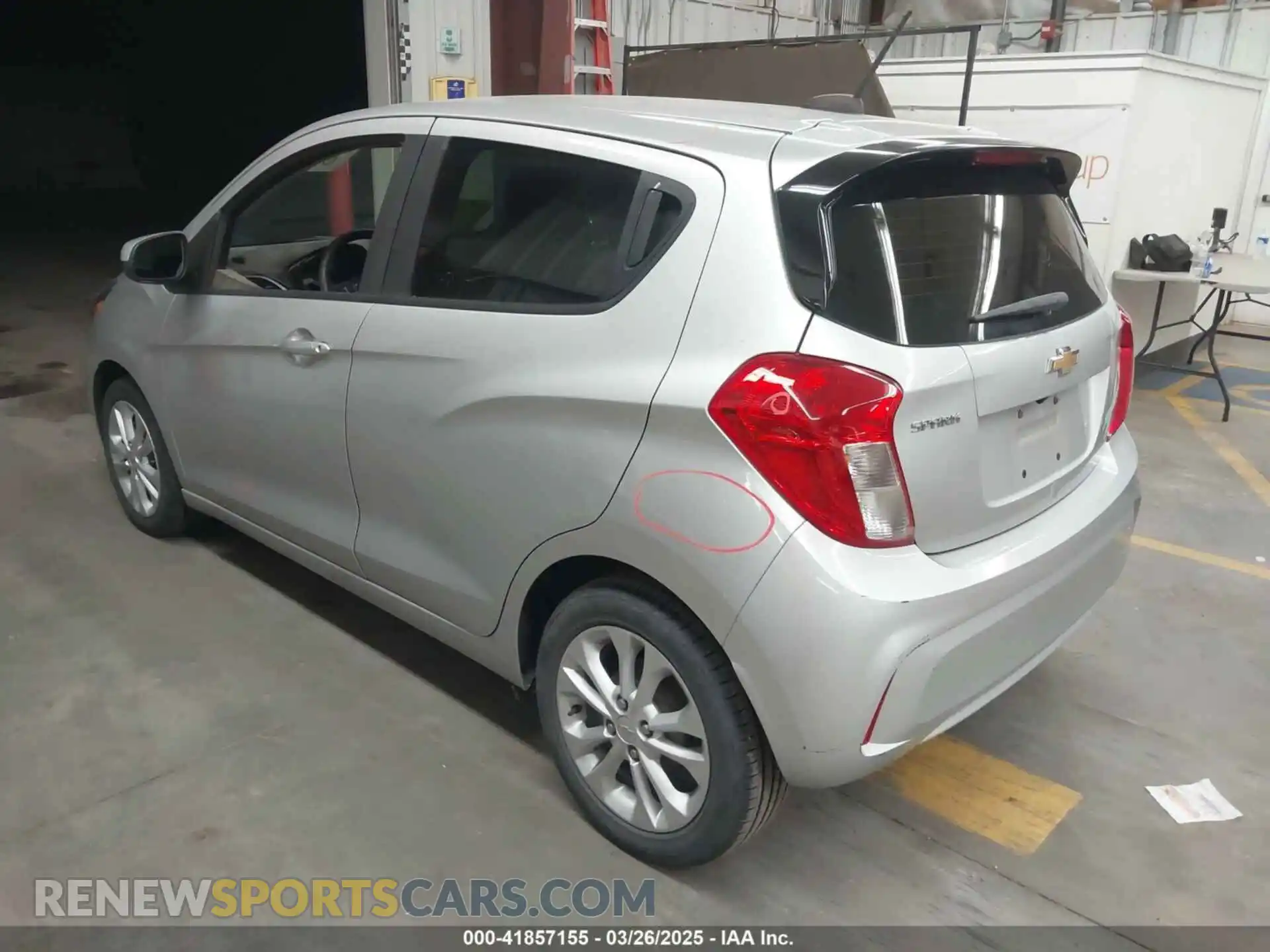 3 Photograph of a damaged car KL8CC6SA7LC473449 CHEVROLET SPARK 2020
