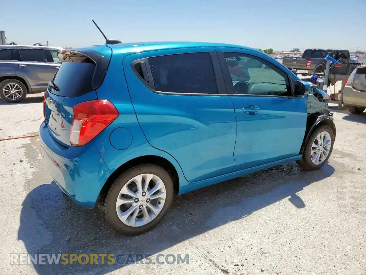 3 Photograph of a damaged car KL8CD6SA0LC461527 CHEVROLET SPARK 2020