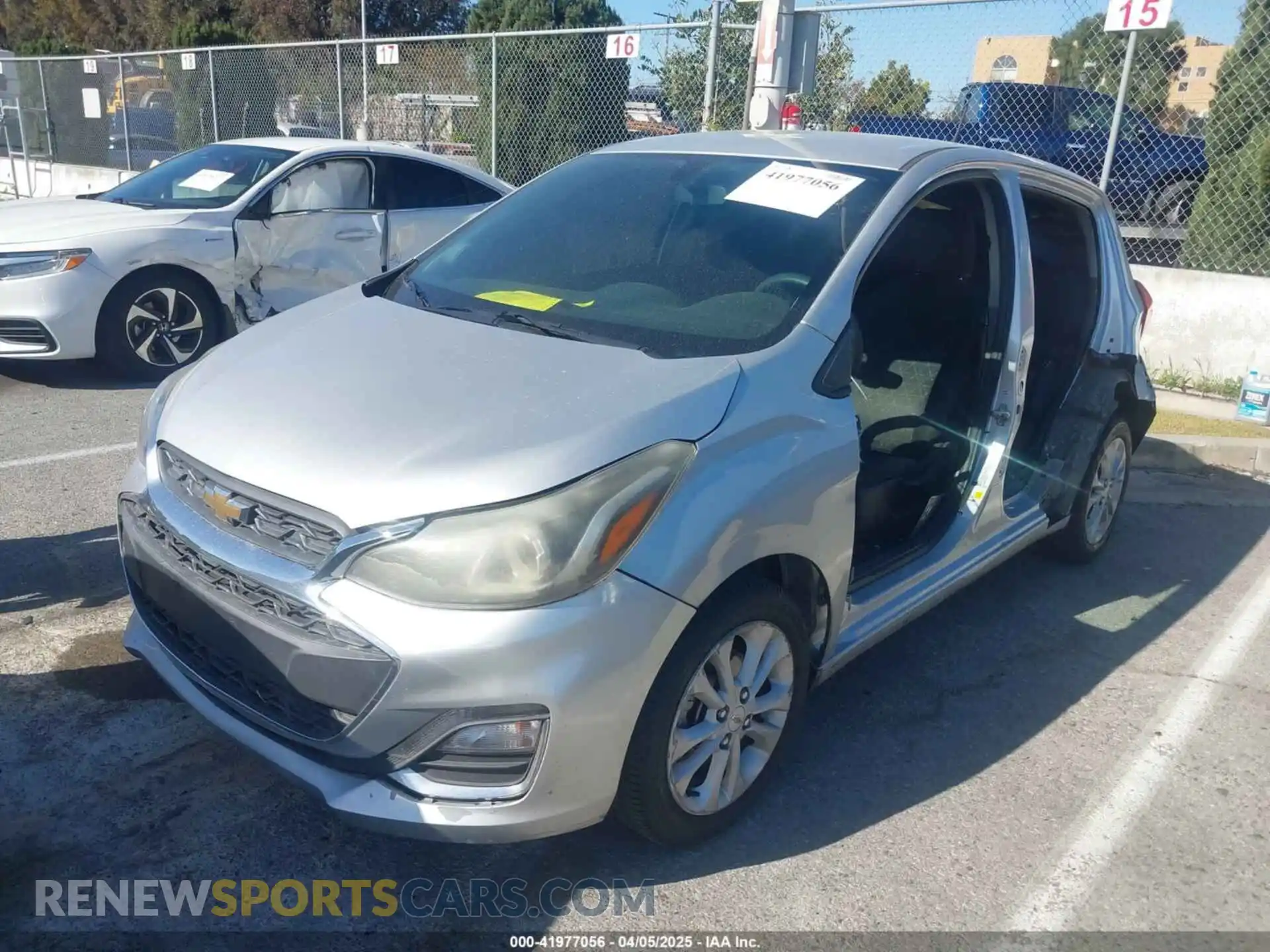 2 Photograph of a damaged car KL8CD6SA0LC461897 CHEVROLET SPARK 2020