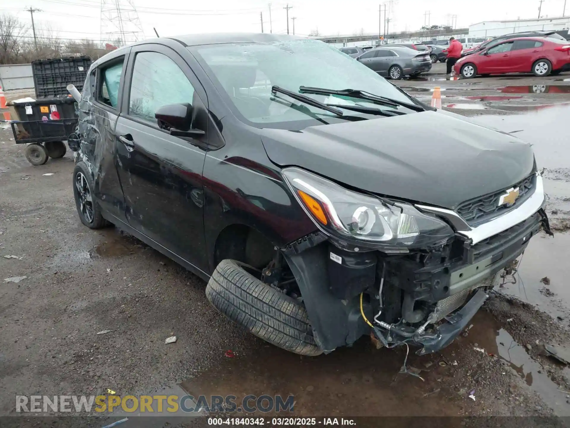 1 Photograph of a damaged car KL8CD6SA1LC413387 CHEVROLET SPARK 2020