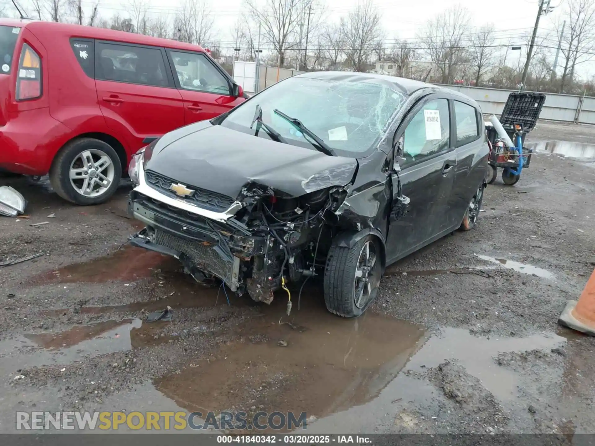 2 Photograph of a damaged car KL8CD6SA1LC413387 CHEVROLET SPARK 2020