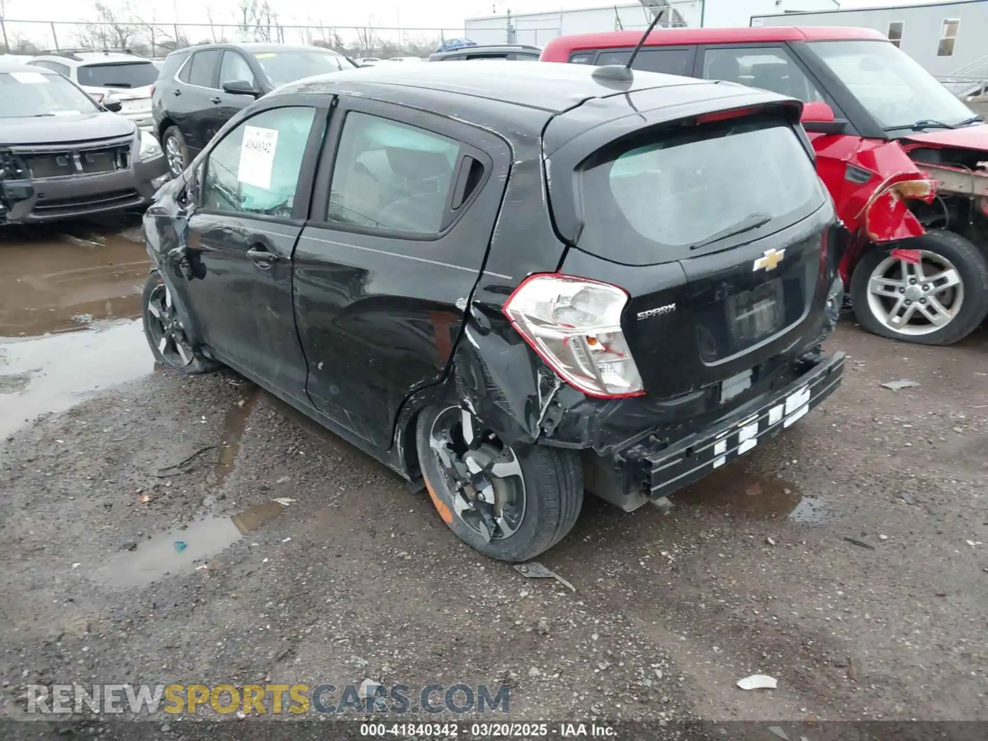 3 Photograph of a damaged car KL8CD6SA1LC413387 CHEVROLET SPARK 2020