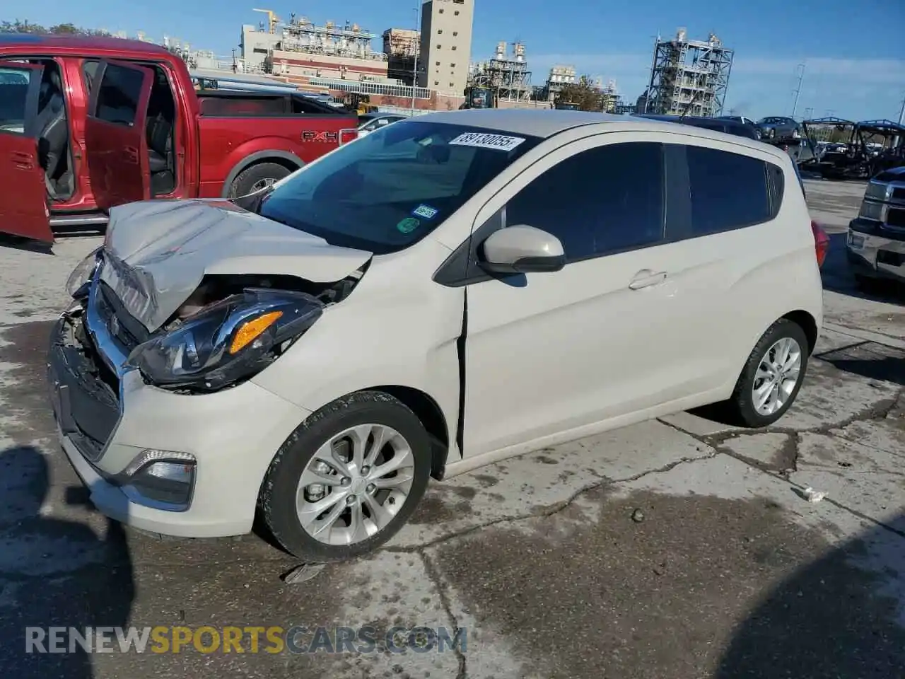 1 Photograph of a damaged car KL8CD6SA1LC479728 CHEVROLET SPARK 2020
