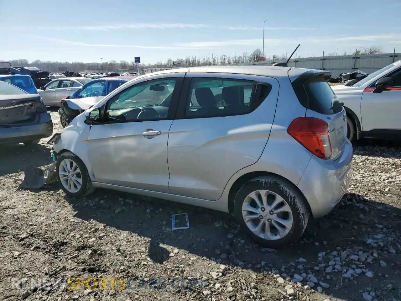 2 Photograph of a damaged car KL8CD6SA2LC422339 CHEVROLET SPARK 2020