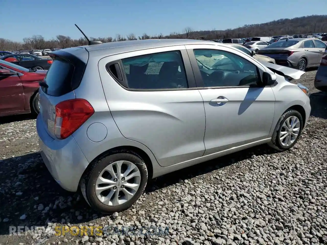 3 Photograph of a damaged car KL8CD6SA2LC422339 CHEVROLET SPARK 2020