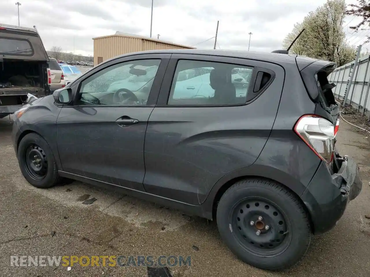 2 Photograph of a damaged car KL8CD6SA3LC412922 CHEVROLET SPARK 2020