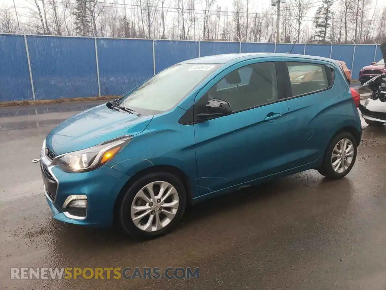 1 Photograph of a damaged car KL8CD6SA3LC433608 CHEVROLET SPARK 2020