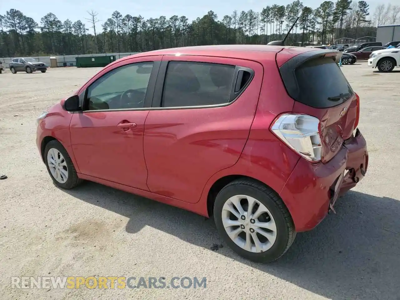 2 Photograph of a damaged car KL8CD6SA3LC443250 CHEVROLET SPARK 2020