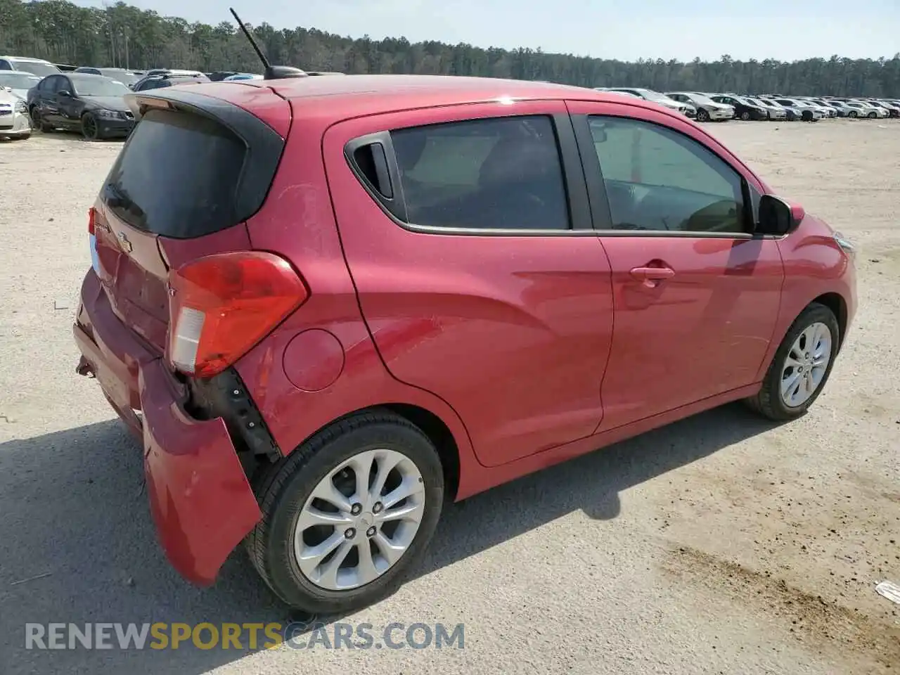 3 Photograph of a damaged car KL8CD6SA3LC443250 CHEVROLET SPARK 2020