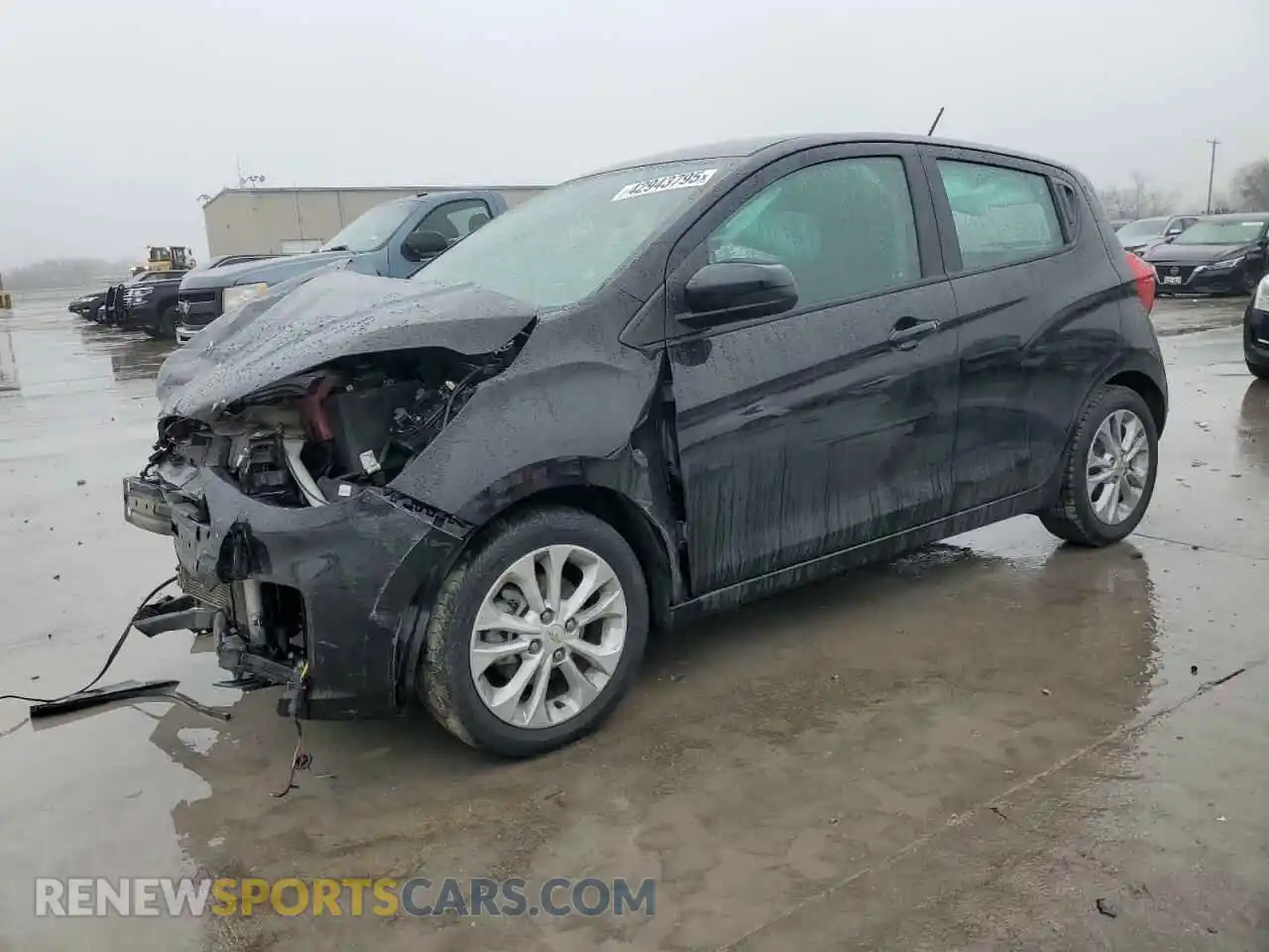 1 Photograph of a damaged car KL8CD6SA4LC449624 CHEVROLET SPARK 2020