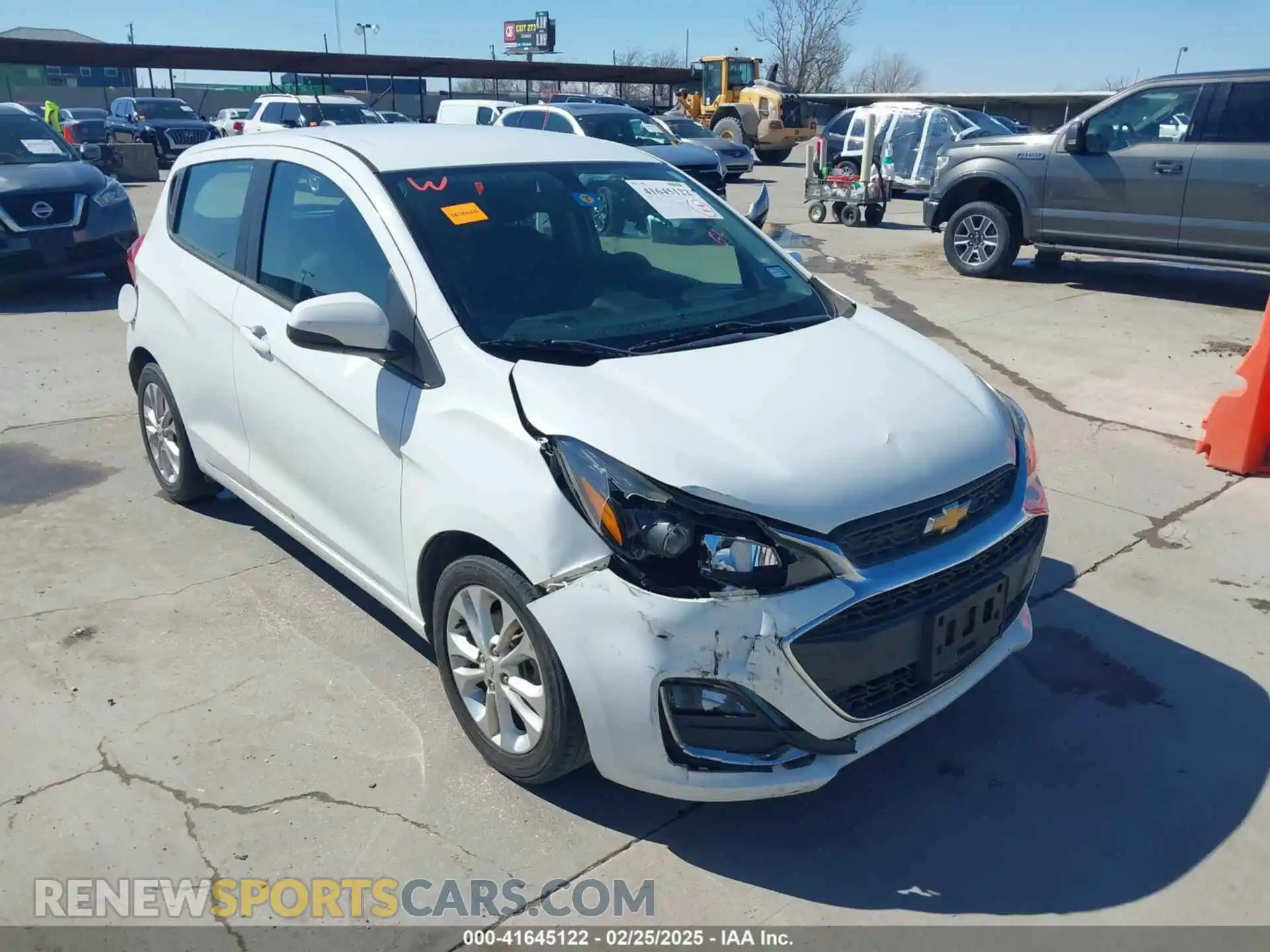 1 Photograph of a damaged car KL8CD6SA5LC427759 CHEVROLET SPARK 2020