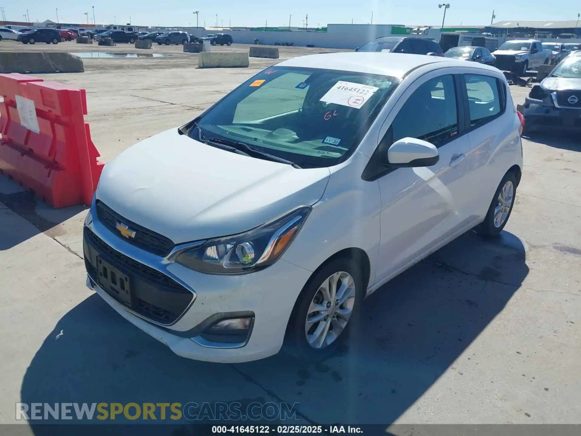 2 Photograph of a damaged car KL8CD6SA5LC427759 CHEVROLET SPARK 2020