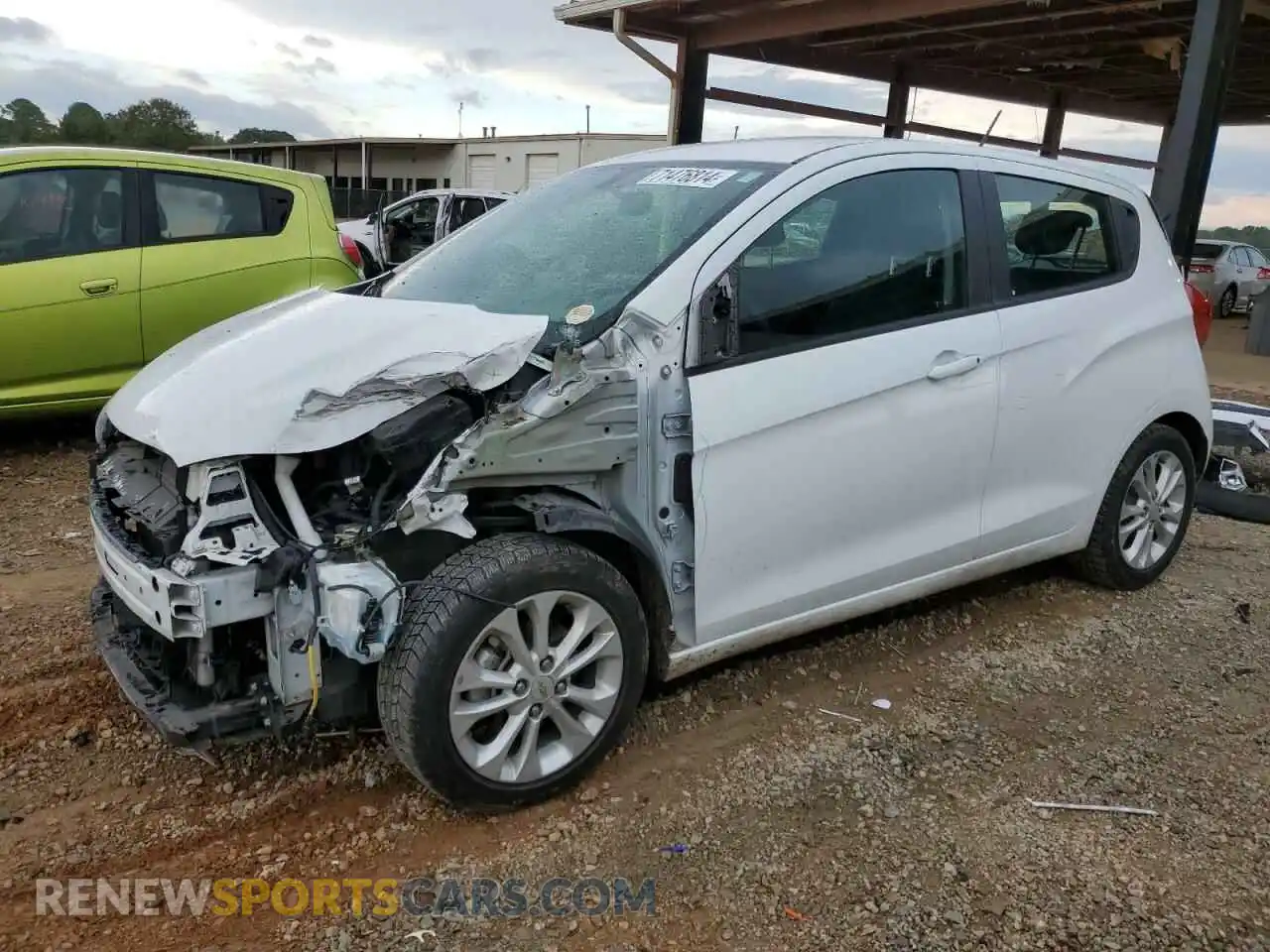 1 Photograph of a damaged car KL8CD6SA5LC444822 CHEVROLET SPARK 2020