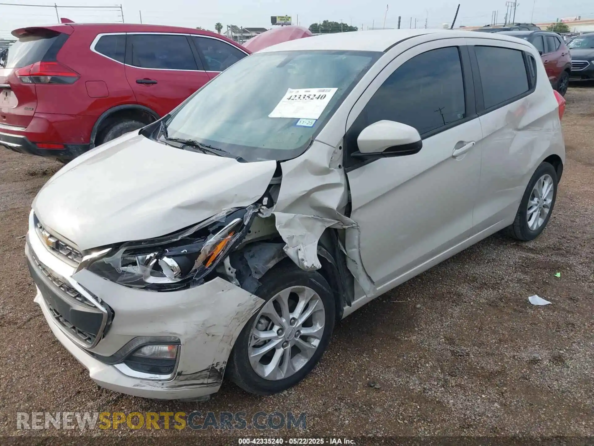 2 Photograph of a damaged car KL8CD6SA5LC445078 CHEVROLET SPARK 2020
