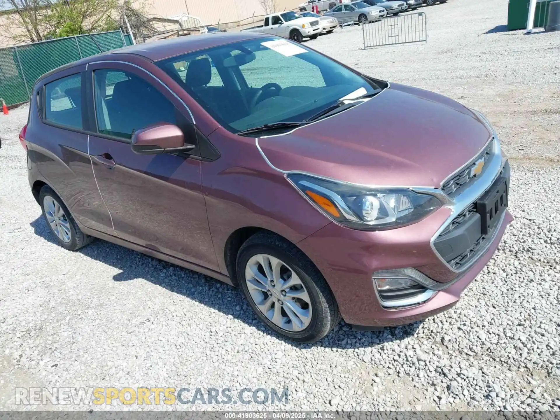 1 Photograph of a damaged car KL8CD6SA5LC461474 CHEVROLET SPARK 2020