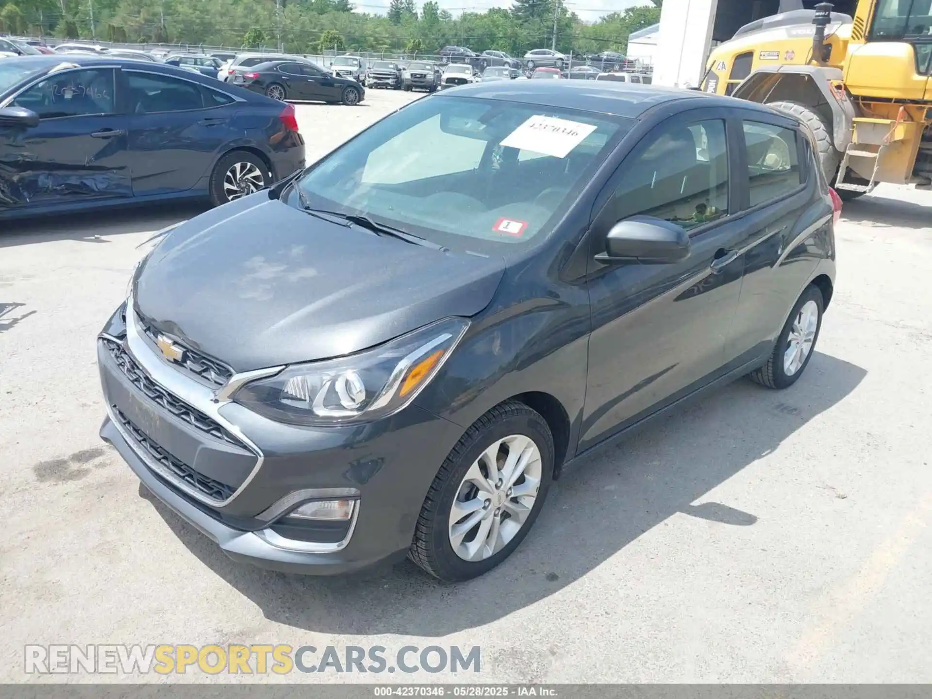 2 Photograph of a damaged car KL8CD6SA6LC429343 CHEVROLET SPARK 2020