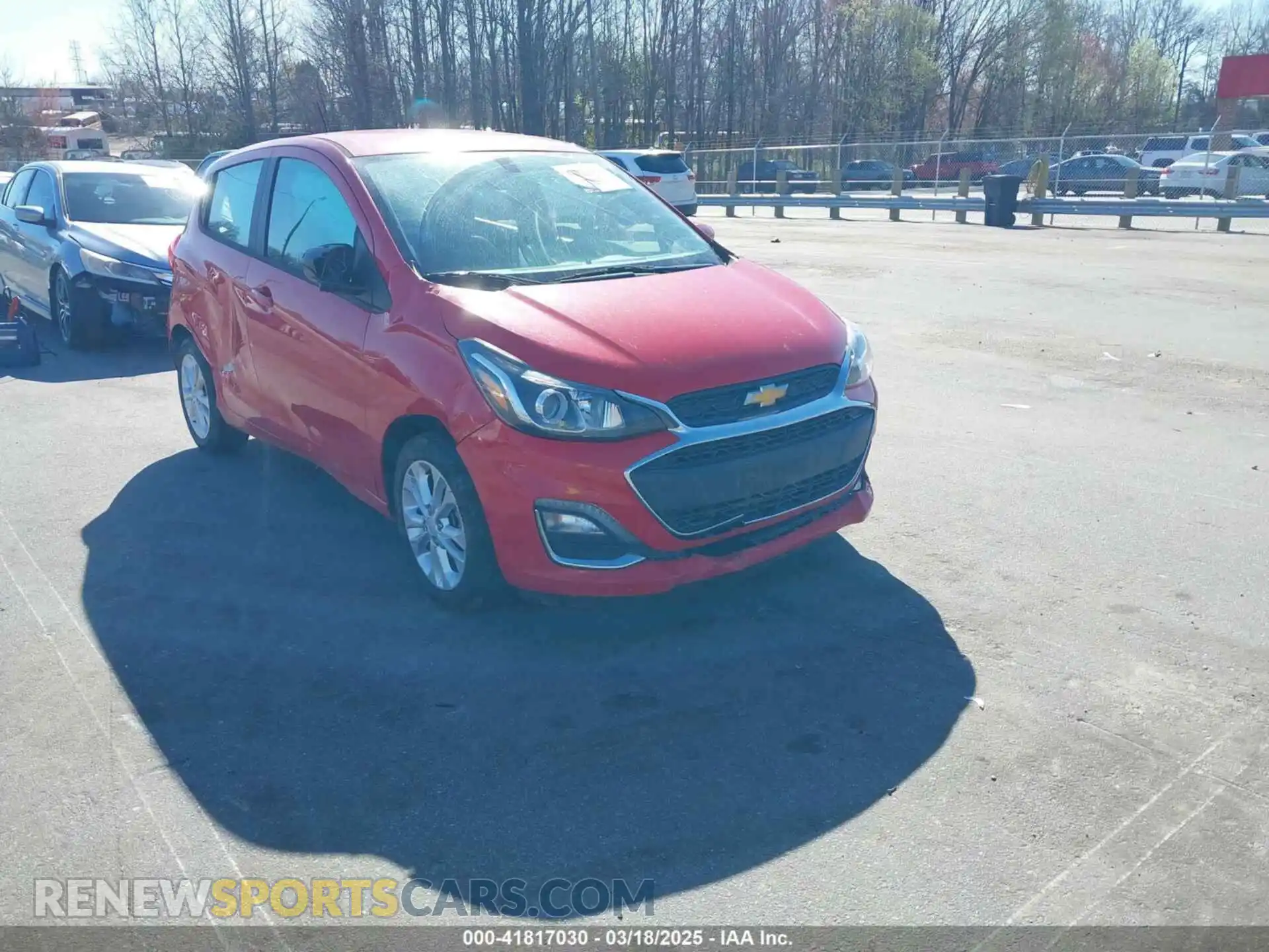 1 Photograph of a damaged car KL8CD6SA6LC441279 CHEVROLET SPARK 2020