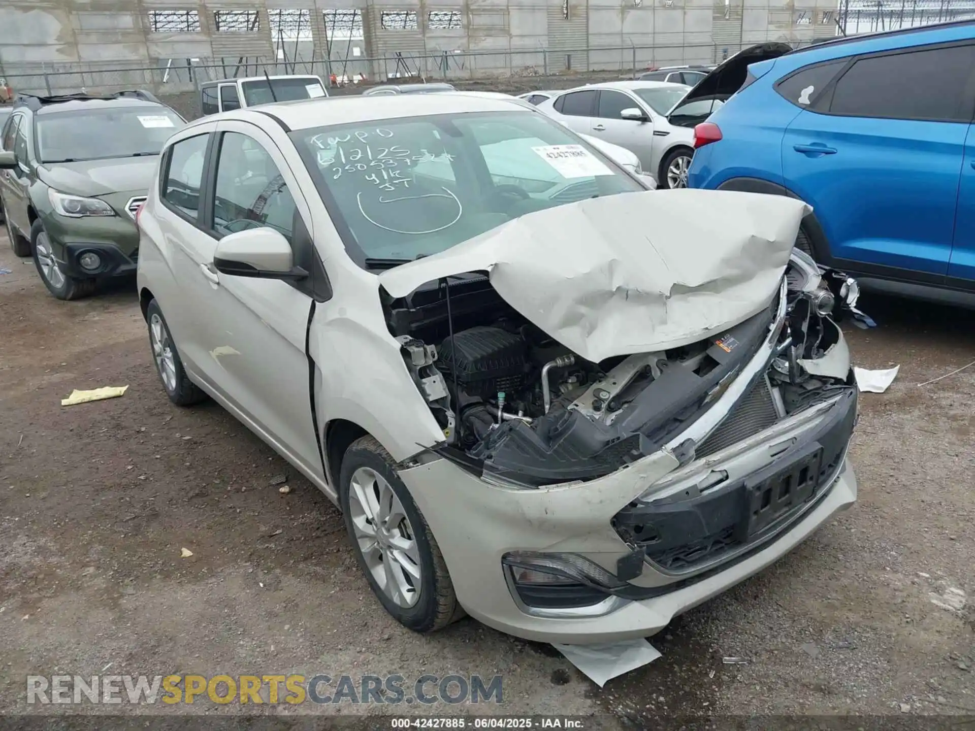 1 Фотография поврежденного автомобиля KL8CD6SA6LC469678 CHEVROLET SPARK 2020