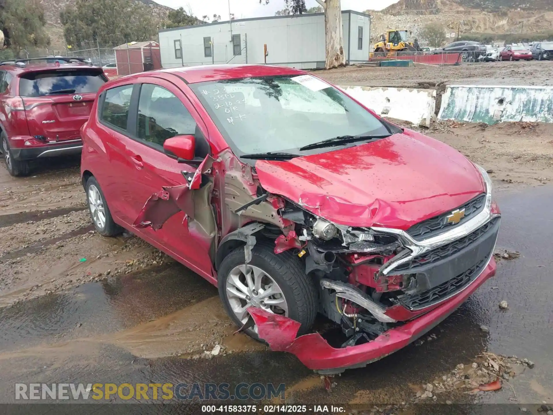 1 Photograph of a damaged car KL8CD6SA8LC416335 CHEVROLET SPARK 2020