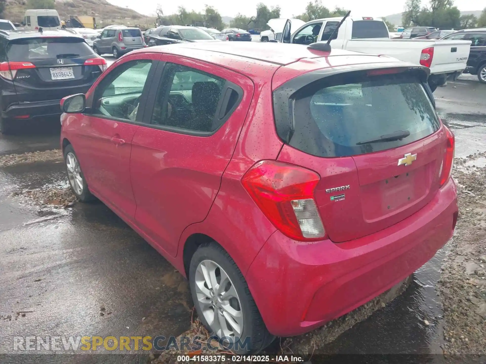 3 Photograph of a damaged car KL8CD6SA8LC416335 CHEVROLET SPARK 2020