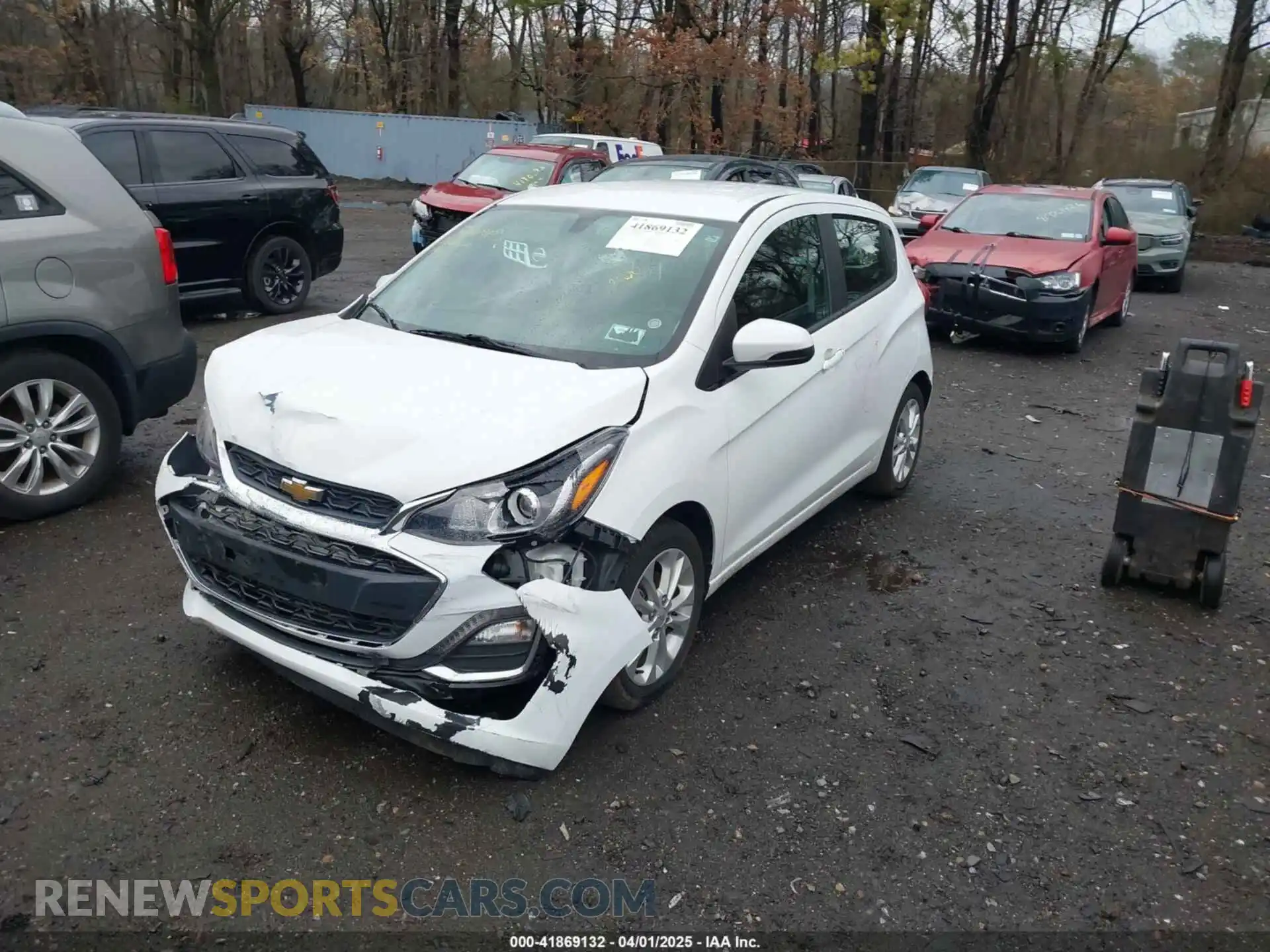 2 Photograph of a damaged car KL8CD6SA8LC419171 CHEVROLET SPARK 2020