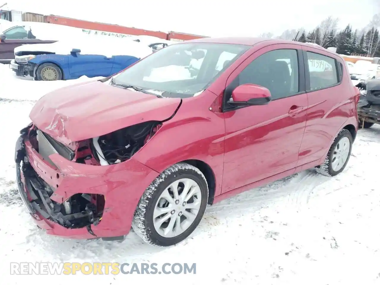1 Photograph of a damaged car KL8CD6SA8LC430946 CHEVROLET SPARK 2020